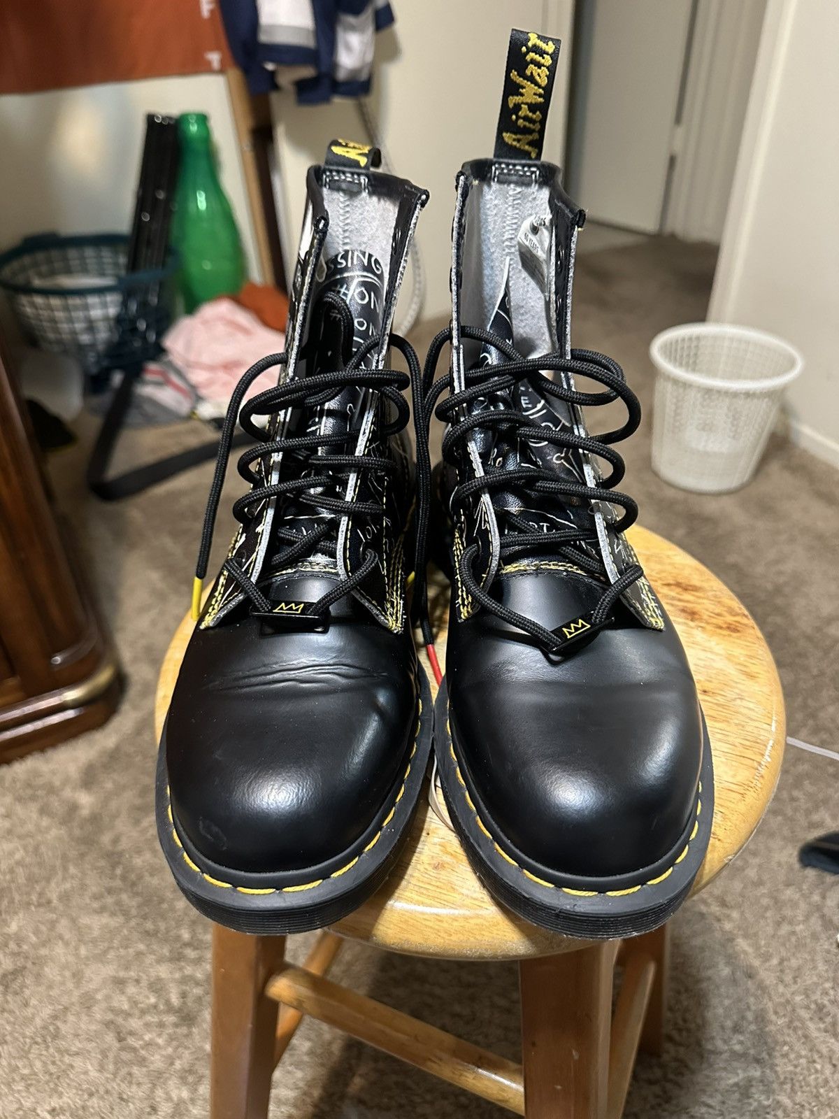Dr. Martens Vintage Dr. Martens 1460 “Jean-Michel Basquiat” 2020 size 9 Size US 9 / EU 42 - 4 Thumbnail