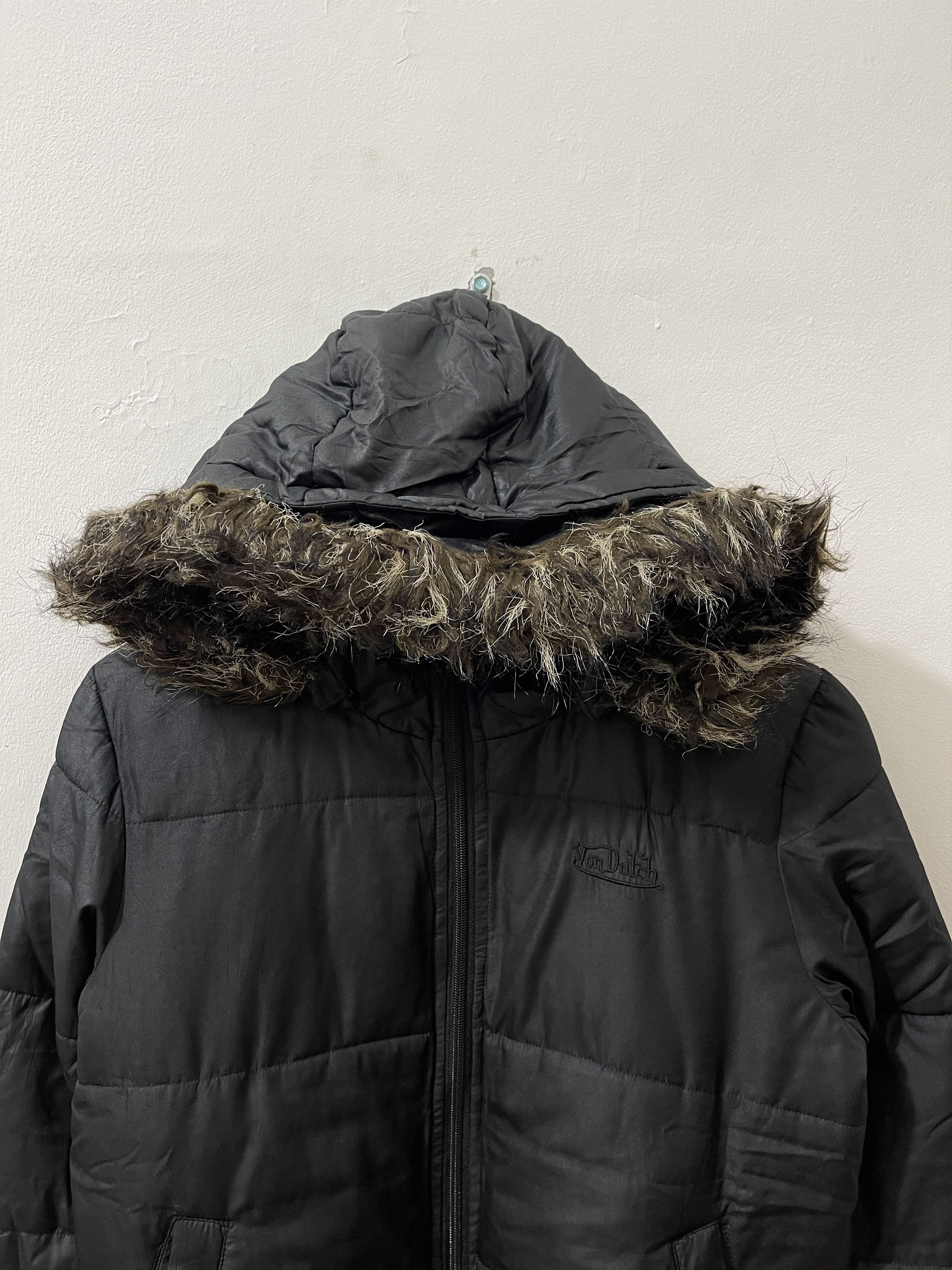 Japanese Brand Von Dutch Archive Puffer Fur Vkei Style Jacket Size US L / EU 52-54 / 3 - 2 Thumbnail