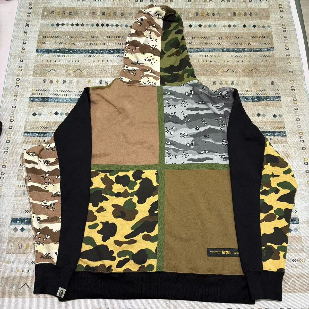 Bape LIMITED CAMO BAPE HOODIE Size US XL / EU 56 / 4 - 2 Thumbnail