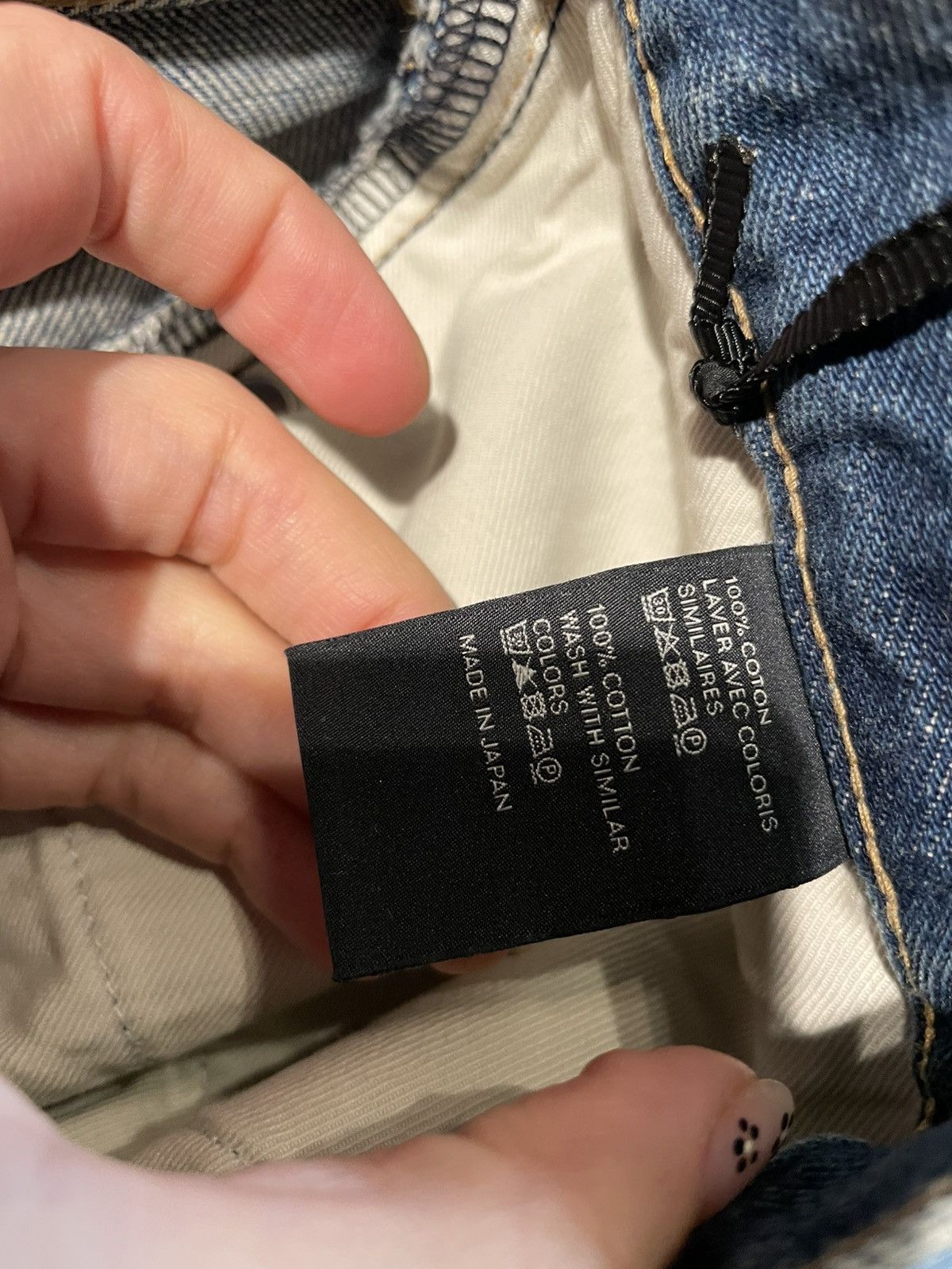 Celine LOU JEANS IN VINTAGE UNION WASH DENIM Size US 34 / EU 50 - 5 Thumbnail