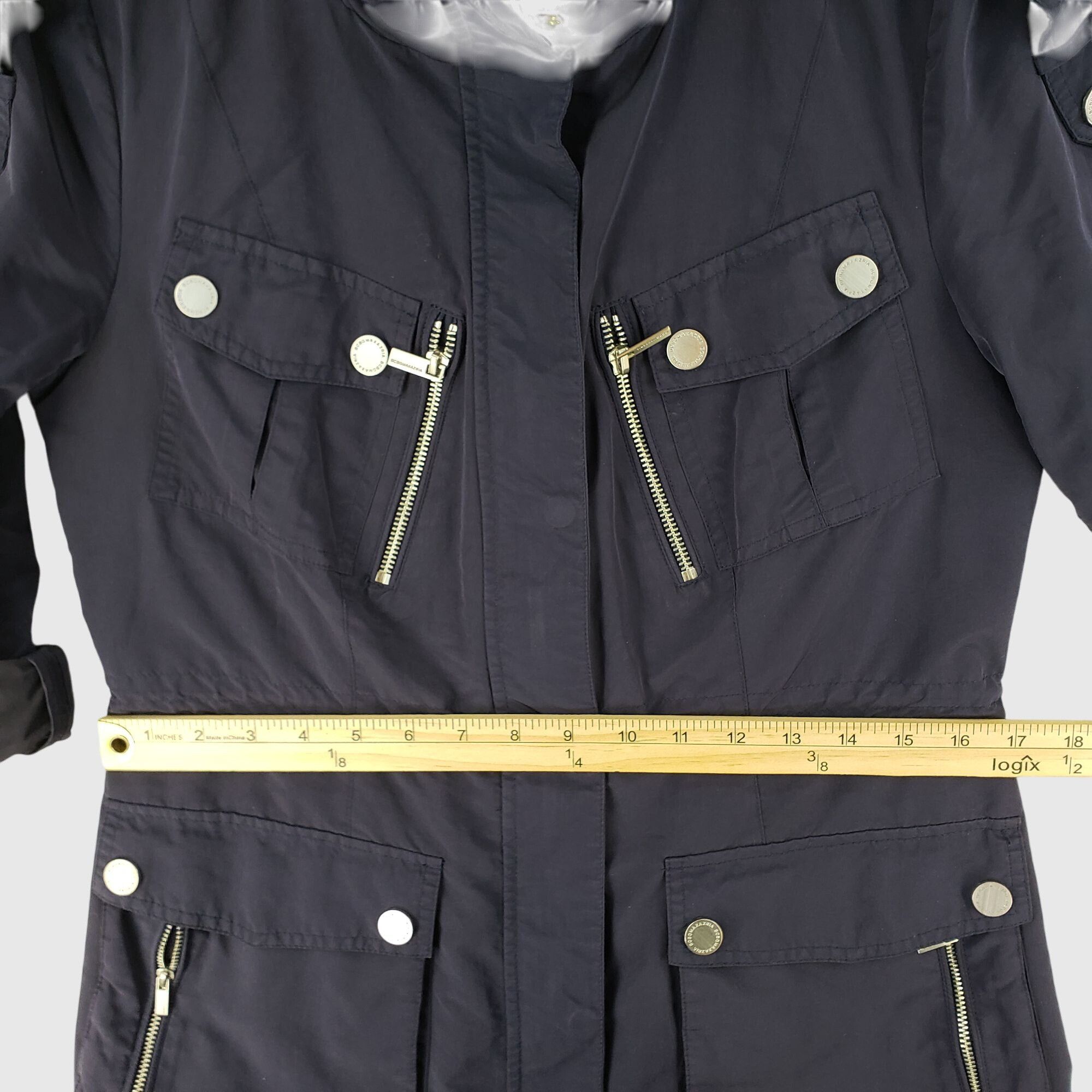 Bcbgmaxazria BCBGMaxAzria Brooke Utility Anorak Raincoat Womens Sz S Size S / US 4 / IT 40 - 9 Thumbnail