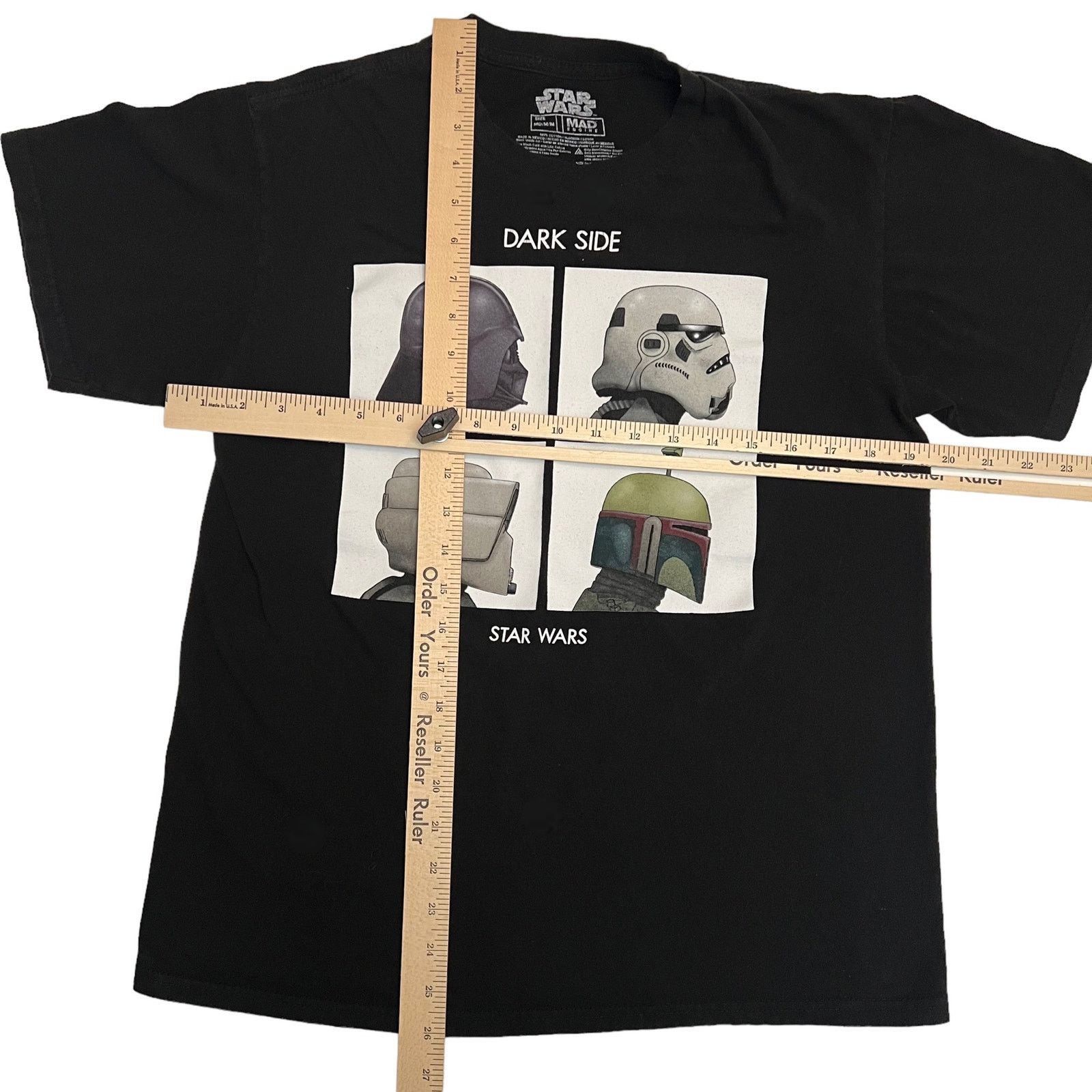 Mad Engine Star Wars Gorillaz Style Vader Boba Darkside T-Shirt Size US M / EU 48-50 / 2 - 7 Thumbnail
