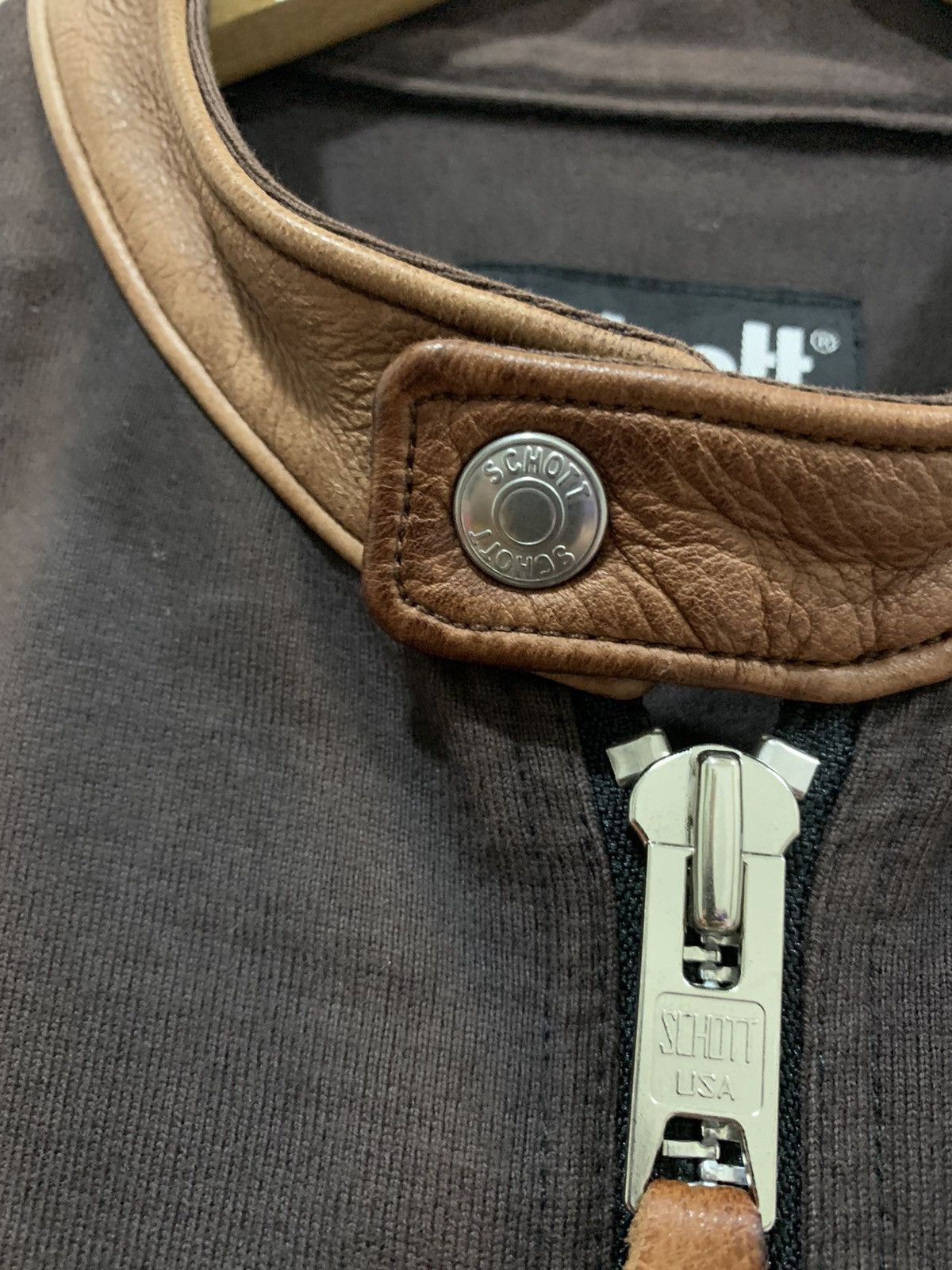 Schott Schott N.Y.C sweatshirt zipper vintage Size US L / EU 52-54 / 3 - 5 Thumbnail