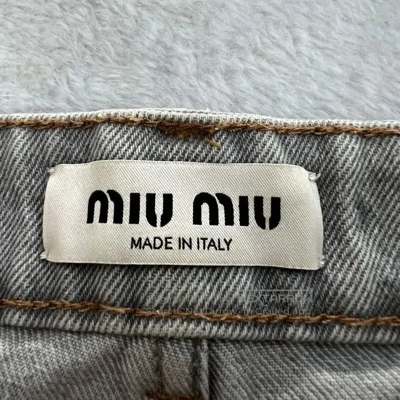Miu Miu Miu Miu Summer Gray Casual Pants . Size 28" / US 6 / IT 42 - 3 Thumbnail