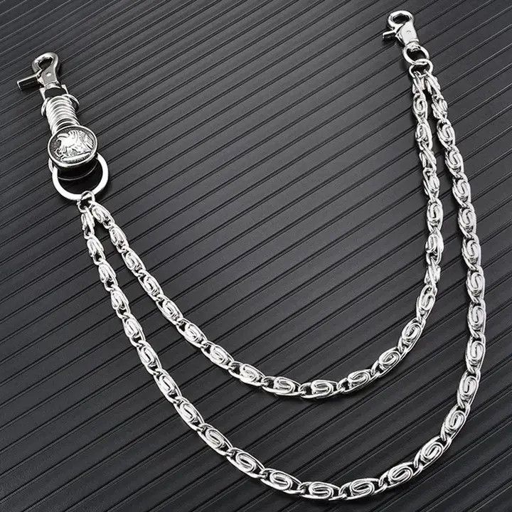 Jewelry Trousers Jean Wallet Chain Size ONE SIZE - 1 Thumbnail