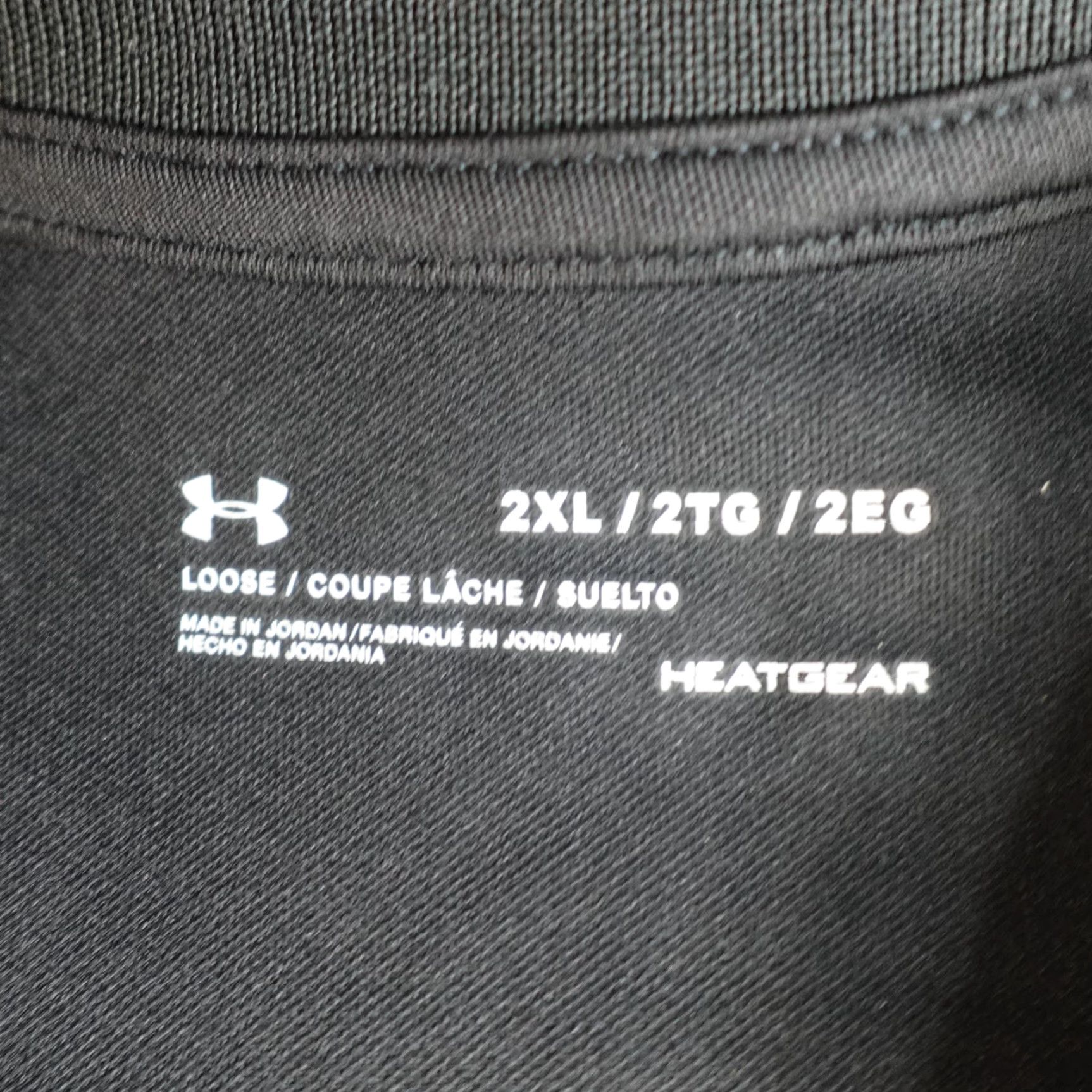 Under Armour Under Armour Polo Shirt 2XL Black Solid Embroidered Bowie State Bulldogs NEW Mens Polo Shirt 2XL Black Gray Solid Sports 80s? Size US XXL / EU 58 / 5 - 6 Thumbnail