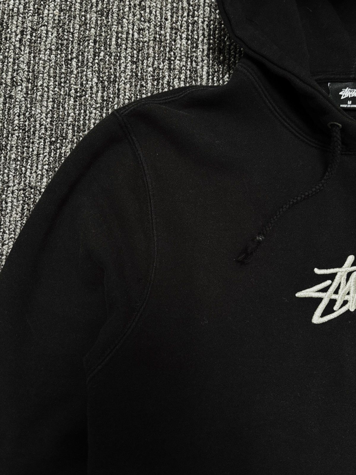Stussy × Vintage Vintage Stussy Hoodie Hoodie Size US M / EU 48-50 / 2 - 2 Thumbnail