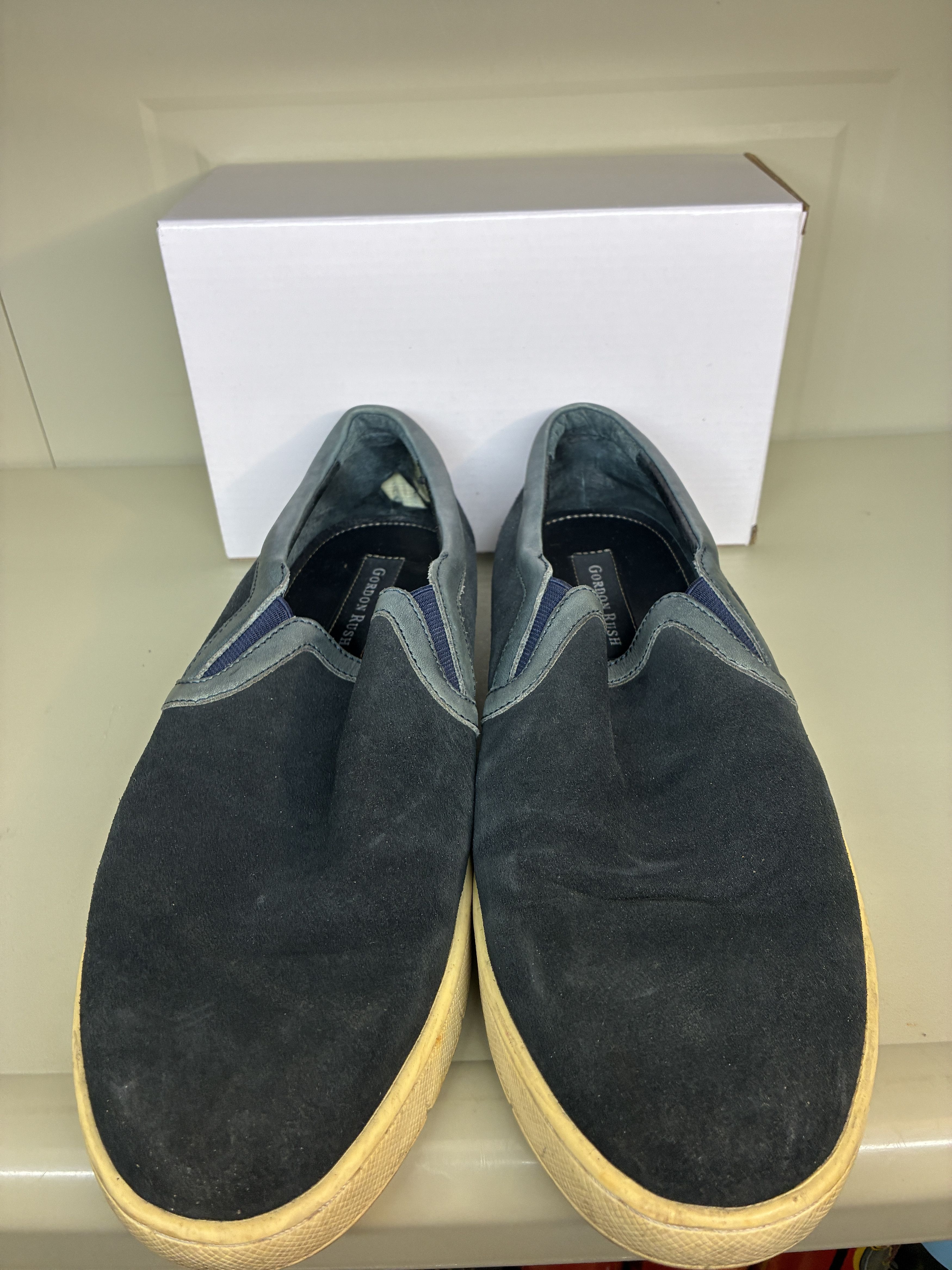 Gordon Rush Gordon Rush Sz 9 Suede Slip On Sneakers Shoes 102531 Leather Size US 9 / EU 42 - 5 Thumbnail
