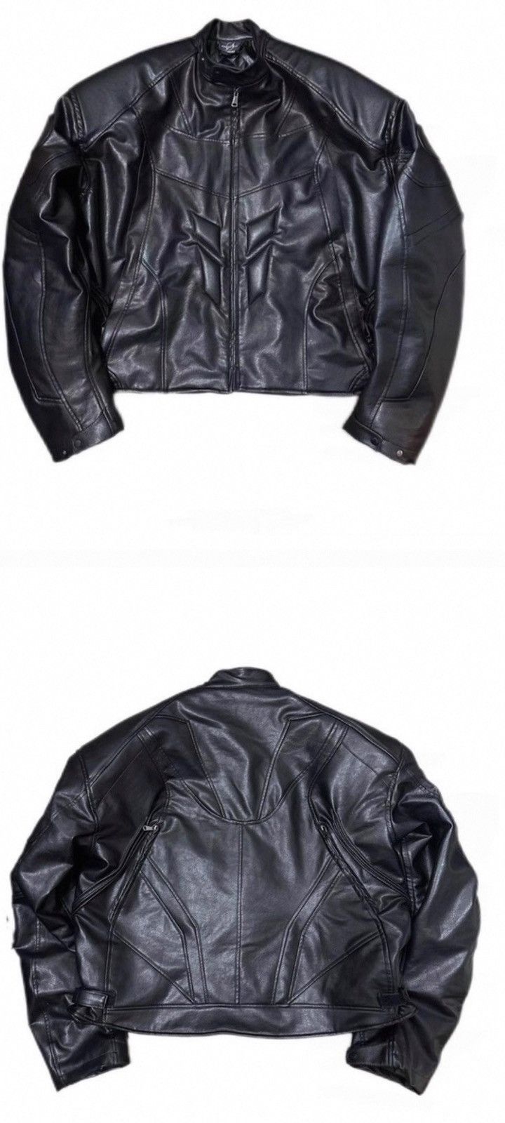 Other Leather biker jacket Size US L / EU 52-54 / 3 - 3 Thumbnail