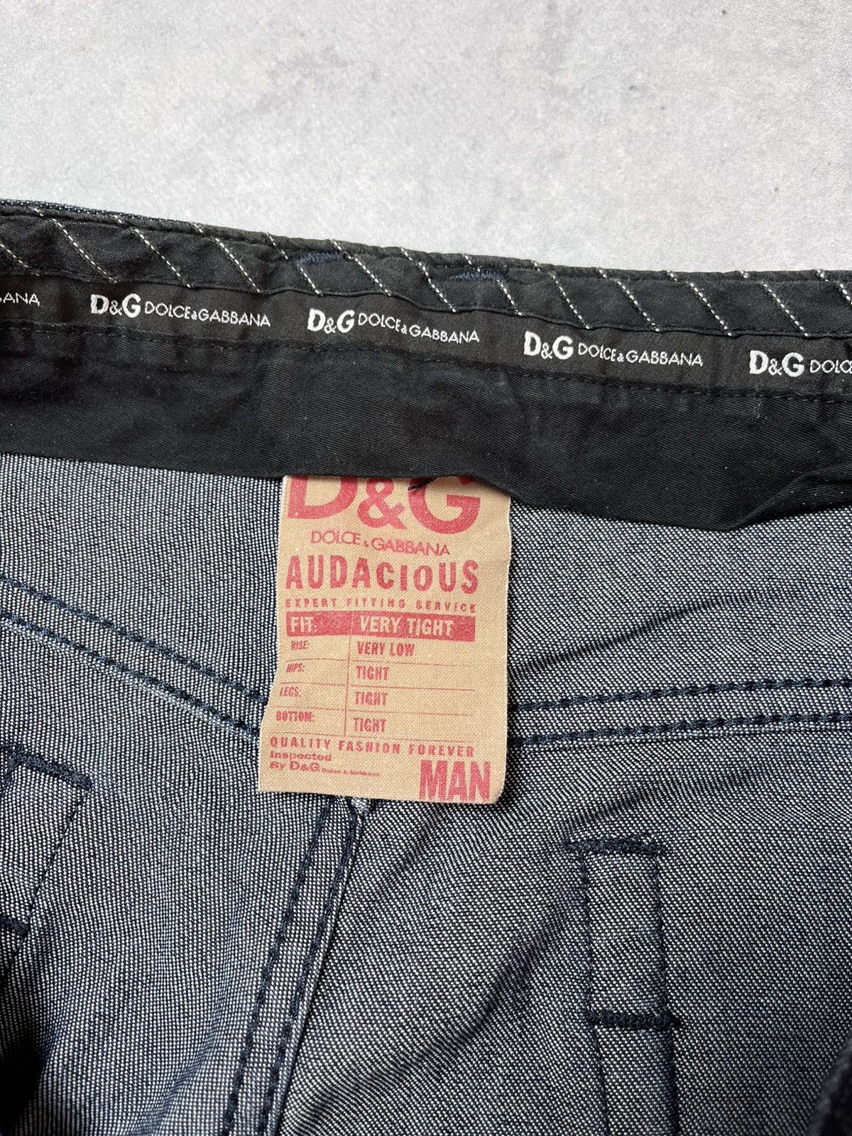 Dolce & Gabbana VERY RARE D&G Dolce & Gabbana Audacious Archival Denim Jeans Size US 36 / EU 52 - 6 Thumbnail