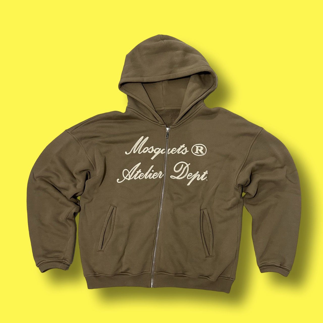 Other Mosquets Heavyweight Atelier Department Zip Hoodie Size US L / EU 52-54 / 3 - 1 Thumbnail