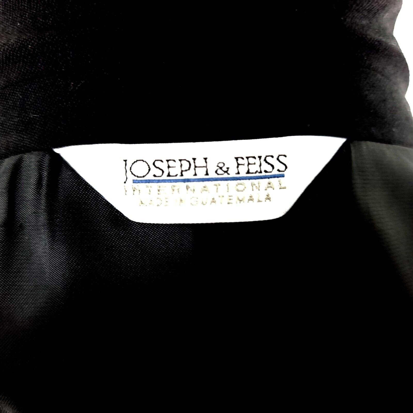 Joseph & Feiss Joseph & Feiss International Wool 2 Button Blazer 50L Black Size 50L - 10 Thumbnail