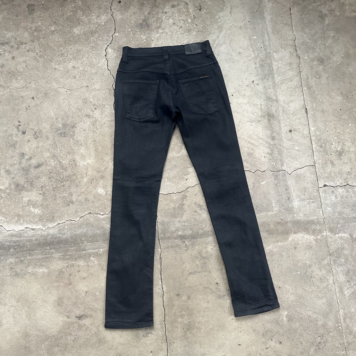 Nudie Jeans Nudie Jeans thight terry Black Denim Organic Slim Size US 29 - 8 Thumbnail