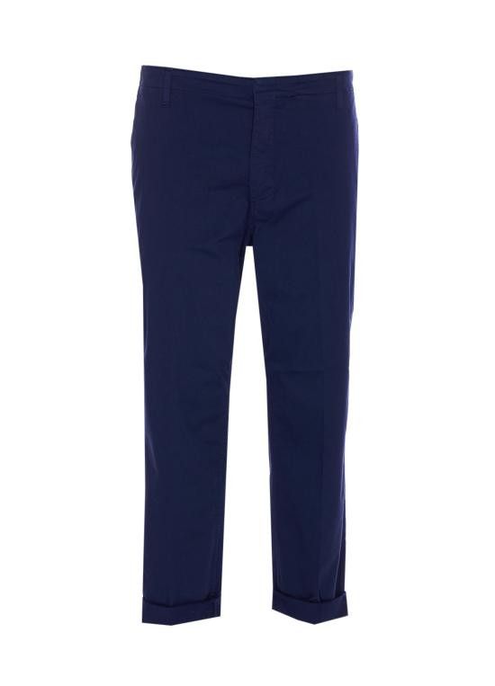 Dondup DONDUP Men Straight Pants UP521 GS0096 PTD866 Blue Size US 32 / EU 48 - 1 Thumbnail