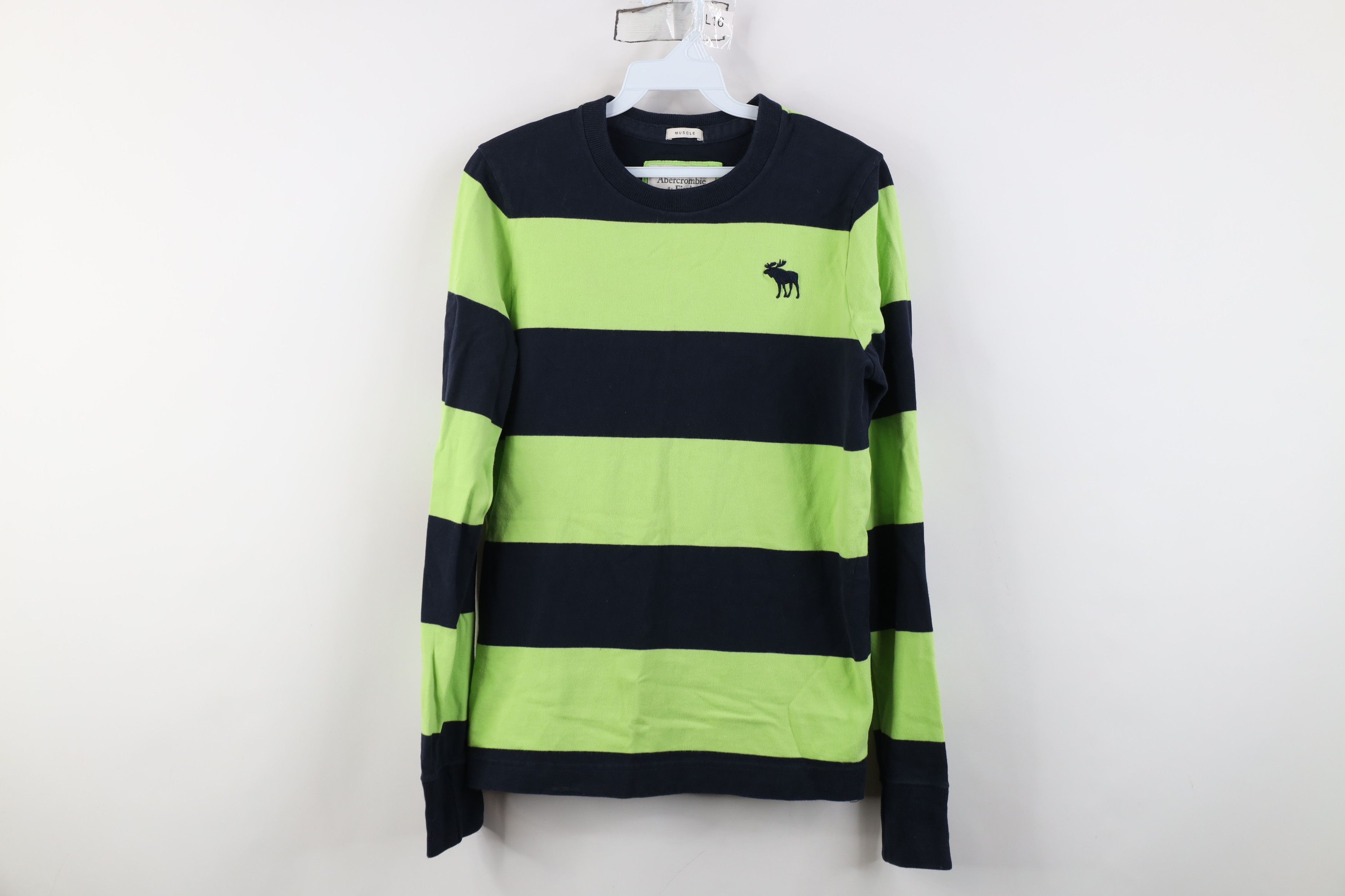Abercrombie & Fitch Vintage 90s Y2K Abercrombie & Fitch Long Sleeve T-Shirt Size US S / EU 44-46 / 1 - 1 Thumbnail