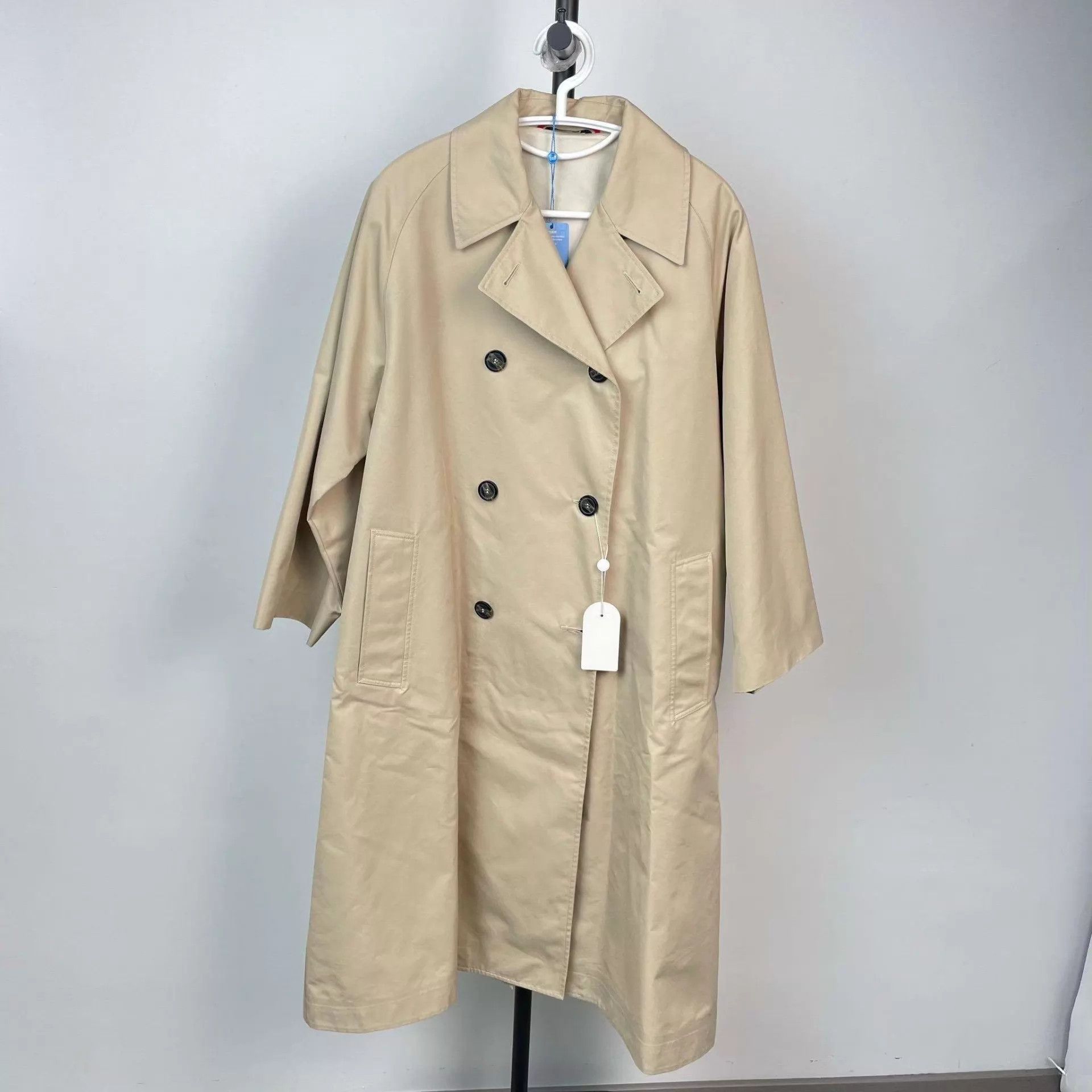Max Mara 95 New MAXMara Trench Coat Subline 38 Beige Size M / US 6-8 / IT 42-44 - 1 Thumbnail