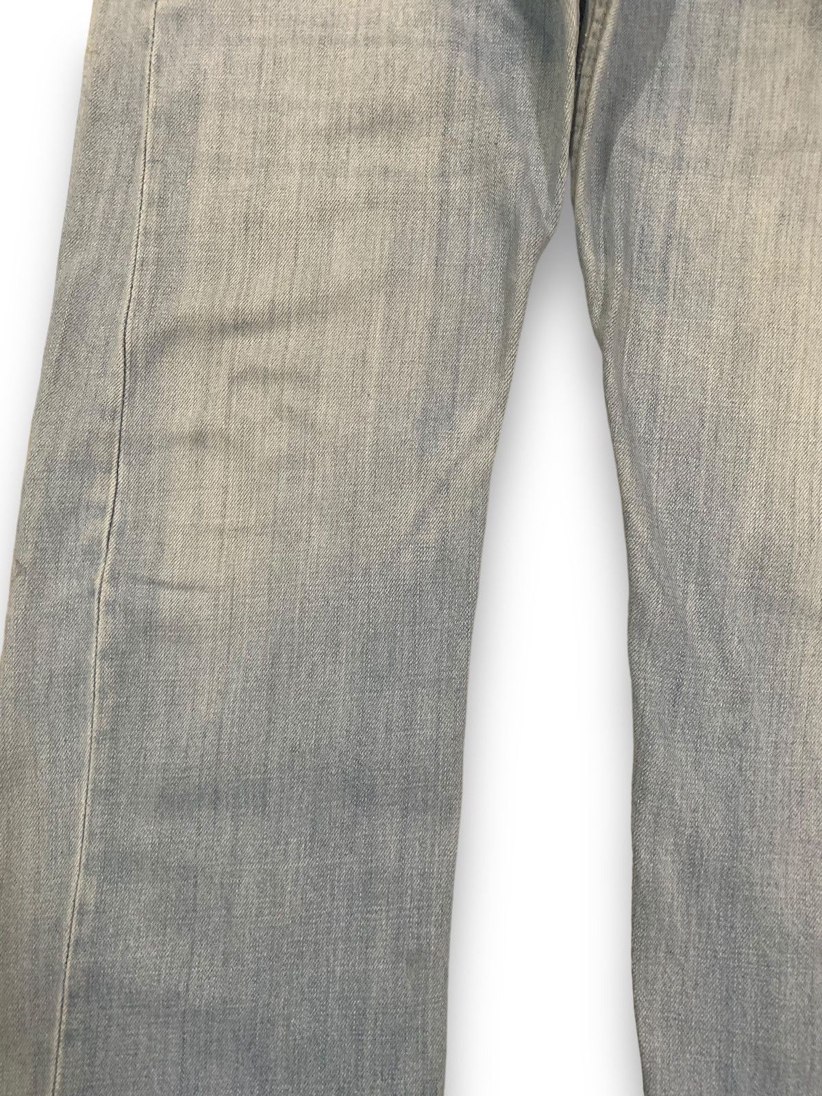 If Six Was Nine Vintage Japanese Handcrafted Double Waist Punk Style Jeans Size US 30 / EU 46 - 9 Thumbnail