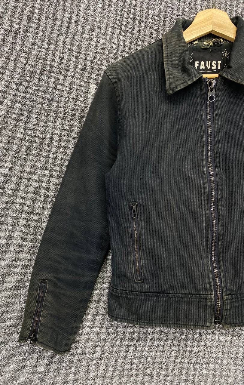 Japanese Brand Vintage Faust Poem Punk Style Denim Jacket Size S / US 4 / IT 40 - 8 Thumbnail