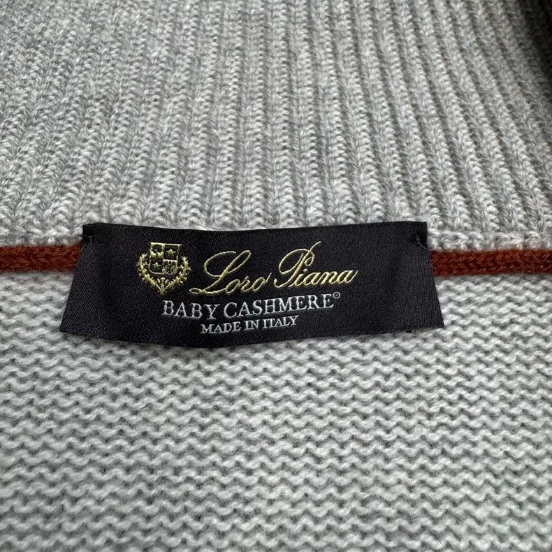 Loro Piana Loro Piana Half-Zip Cashmere Knit Top Size US XXL / EU 58 / 5 - 2 Thumbnail
