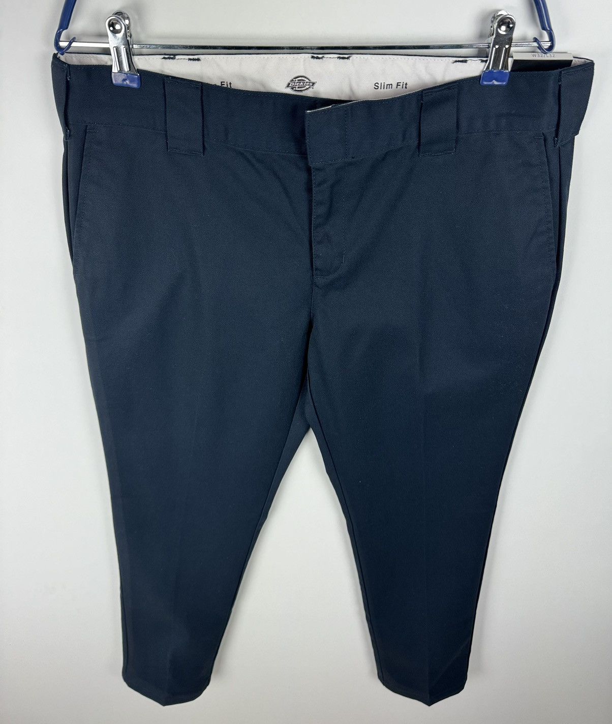 Carhartt Dickies 32x32 Slim Fit Dark Navy Streetwear Pants Size US 32 / EU 48 - 3 Thumbnail