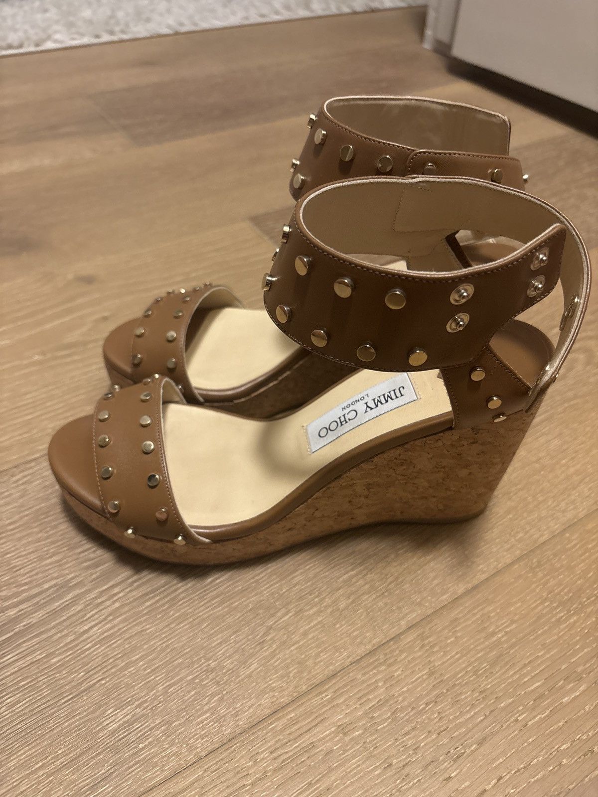 Jimmy Choo Jimmy Choo Platform Ankle Strap Sandal Size US 9.5 / IT 39.5 - 4 Thumbnail