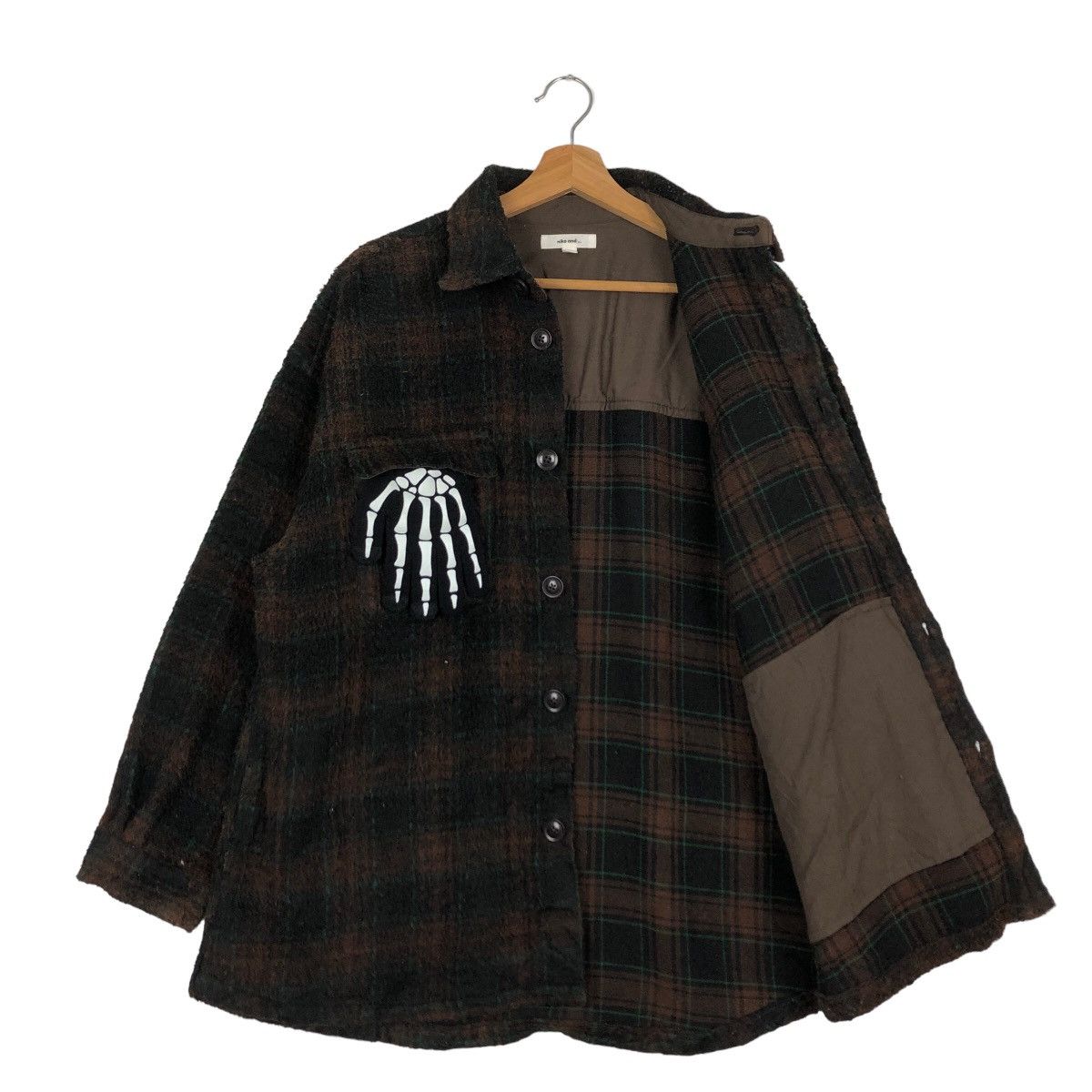Flannel 🔥VINTAGE WOOL FLANNEL JACKET TARTAN DESIGN NIKO AND.. JAPAN Size US M / EU 48-50 / 2 - 8 Thumbnail