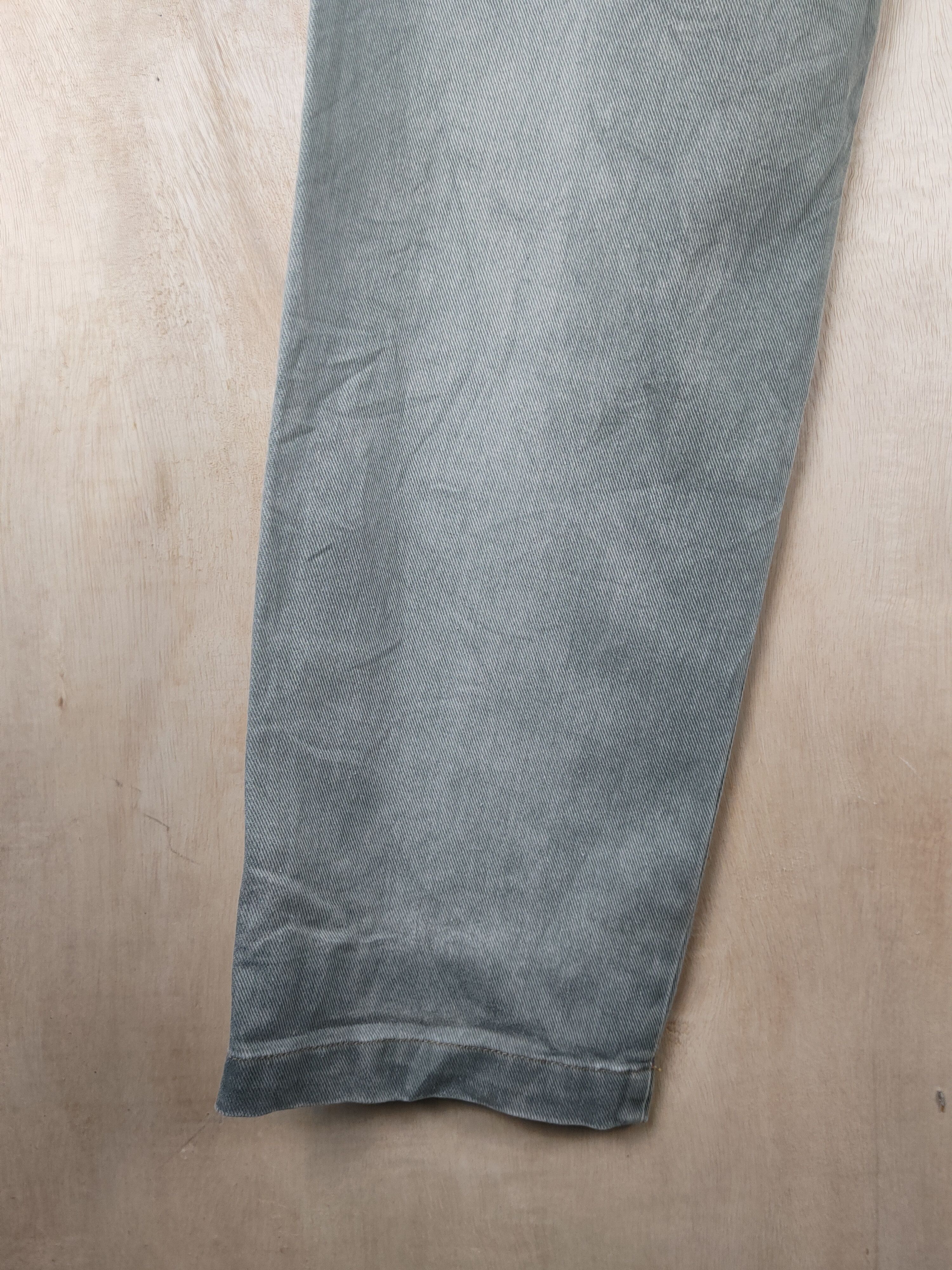 Japanese Brand Street Walker Green Faded Distressed Ripped Jeans #S2507 Size US 30 / EU 46 - 9 Thumbnail
