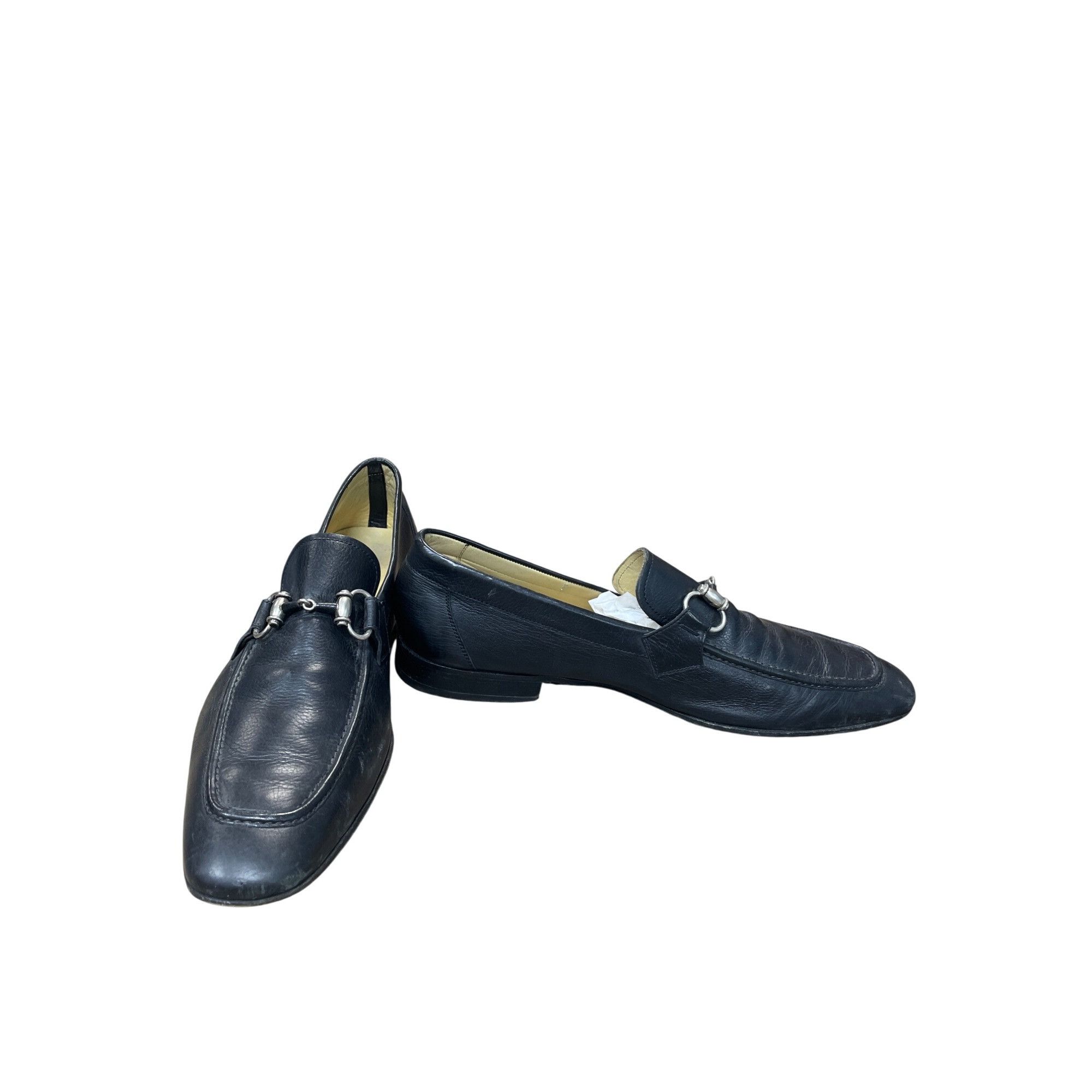 Magnanni Men\'s Black Leather Slip-On Loafers with Silver Hardware Magnanni Mens Melvin Slip On Loafer | Desertcart Aruba main image 3