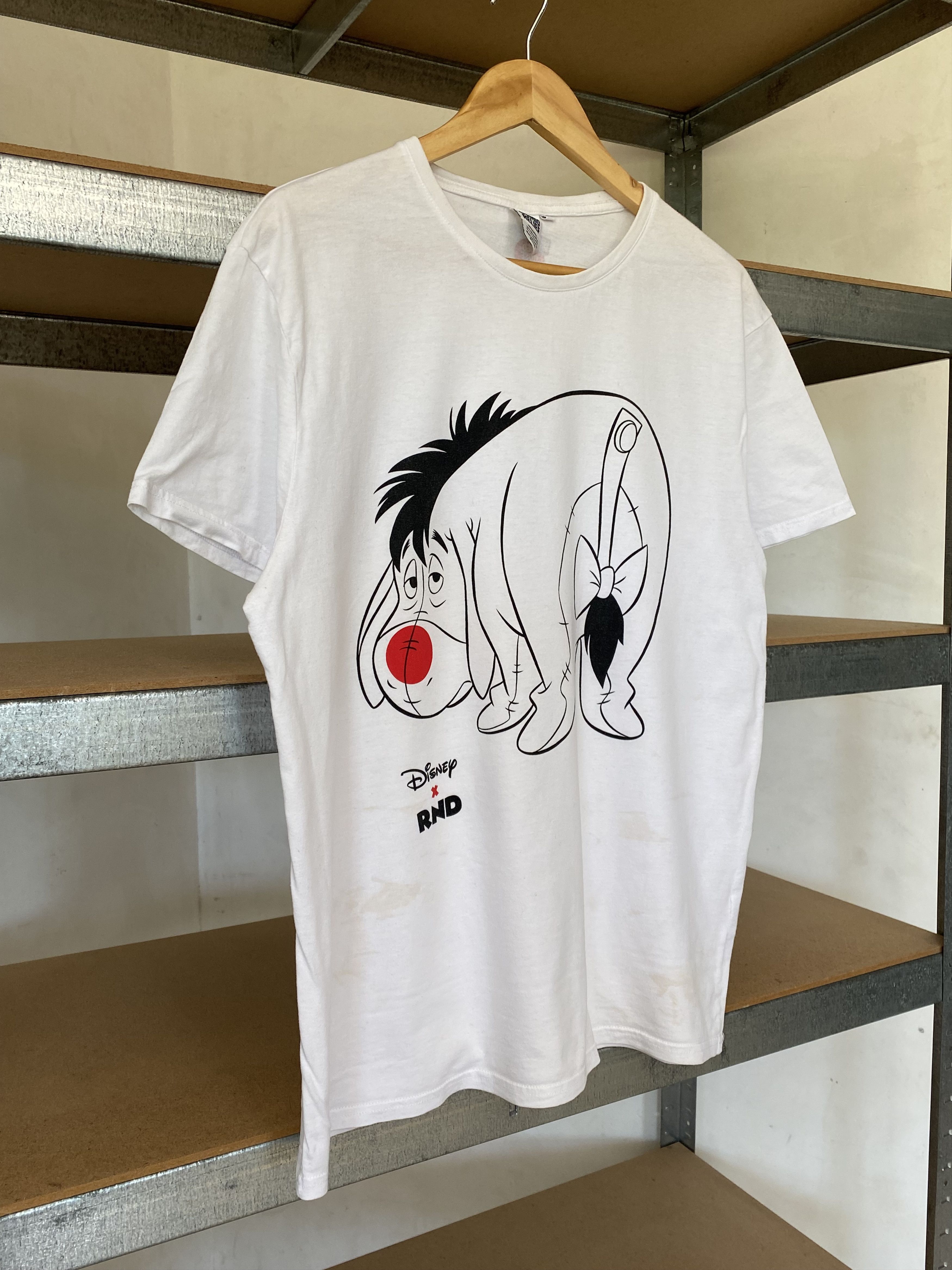 Cartoon Network Comic Relief Winnie The Pooh Vintage Cartoon Tee Size US L / EU 52-54 / 3 - 5 Thumbnail