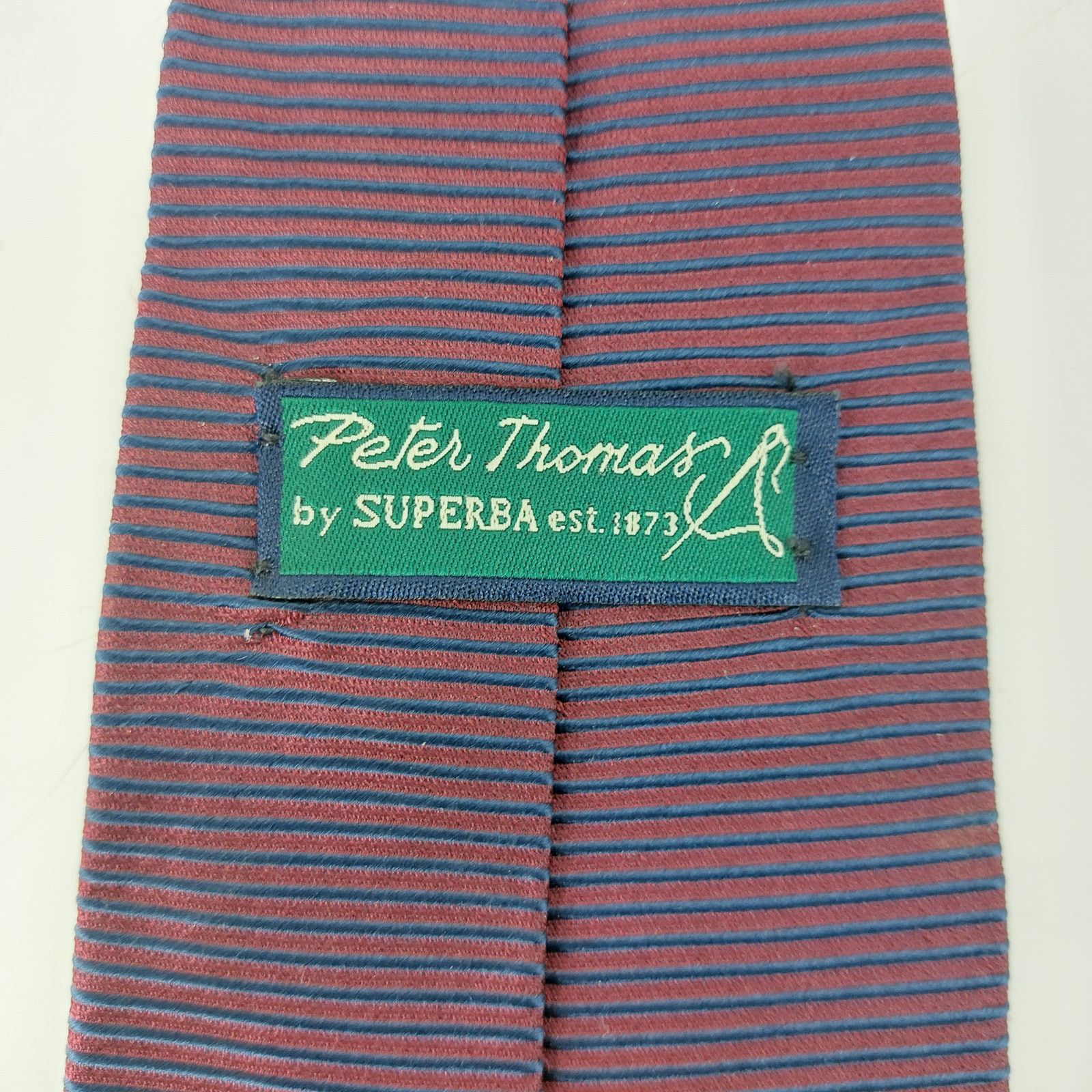 Other Peter Thomas by Superba Men's Neck Tie Purple Blue Size ONE SIZE - 5 Thumbnail