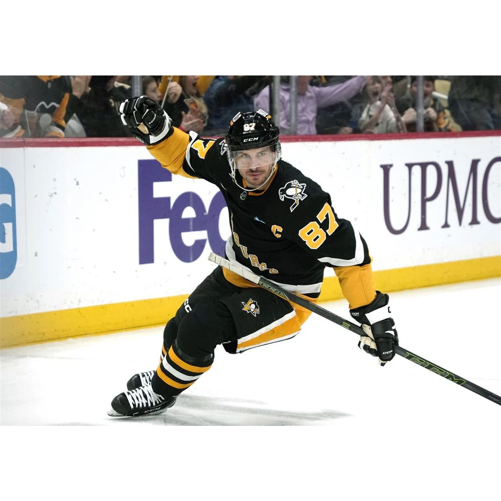 Adidas Sidney Crosby Pittsburgh Penguins Adidas Jersey Sz. 56 2XL Size US XXL / EU 58 / 5 - 13 Thumbnail