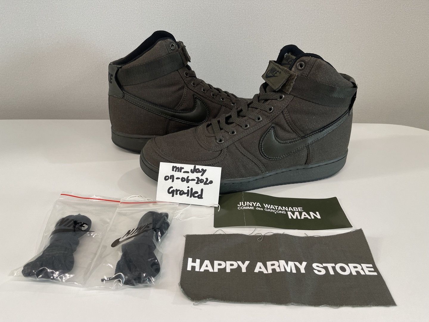 Junya Watanabe 2007 Junya Wantanabe eYe X Vans SK8-HI | Grailed