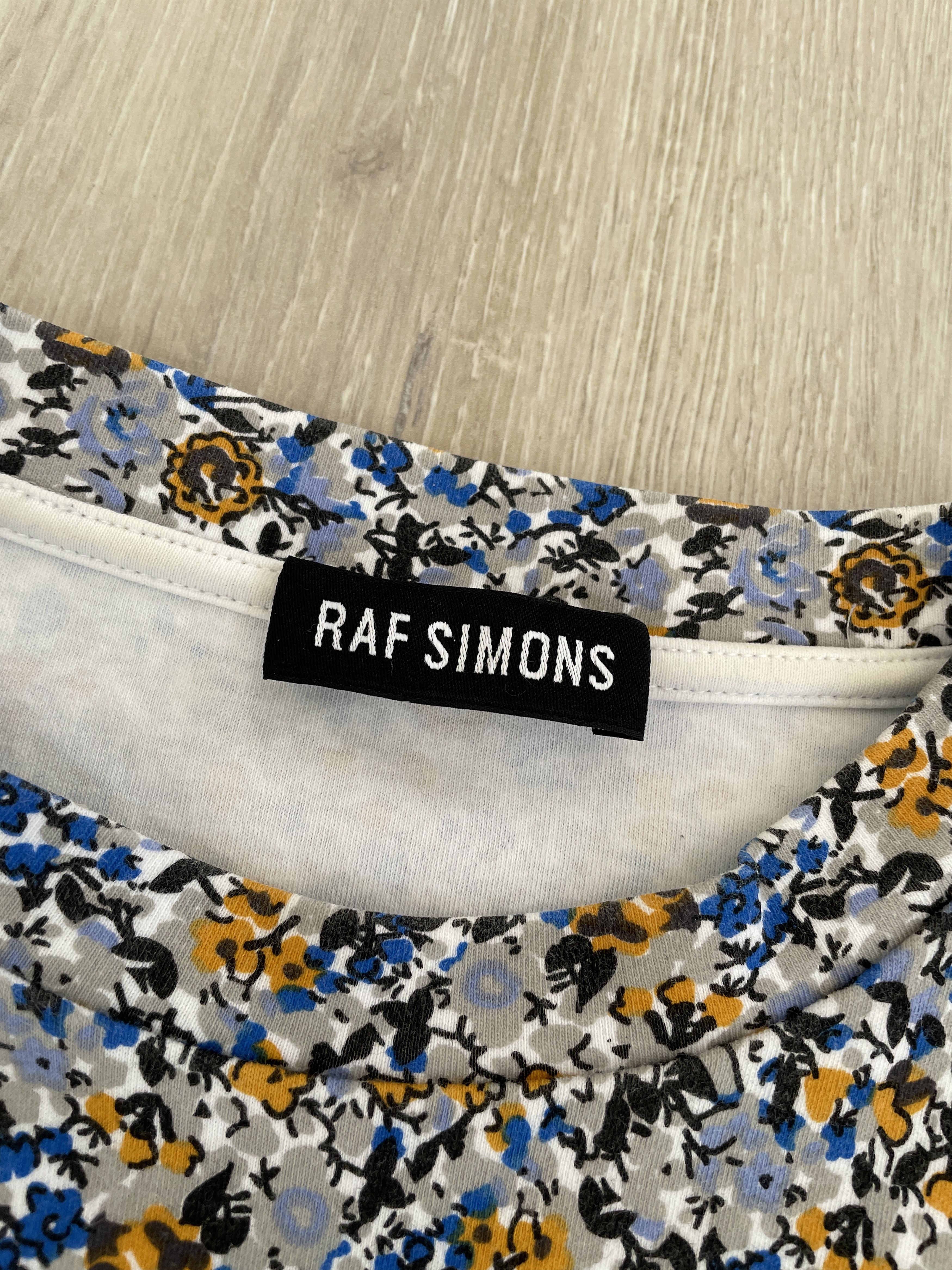 Raf Simons Raf Simons SS14 floral print t-shirt Size US S / EU 44-46 / 1 - 4 Thumbnail