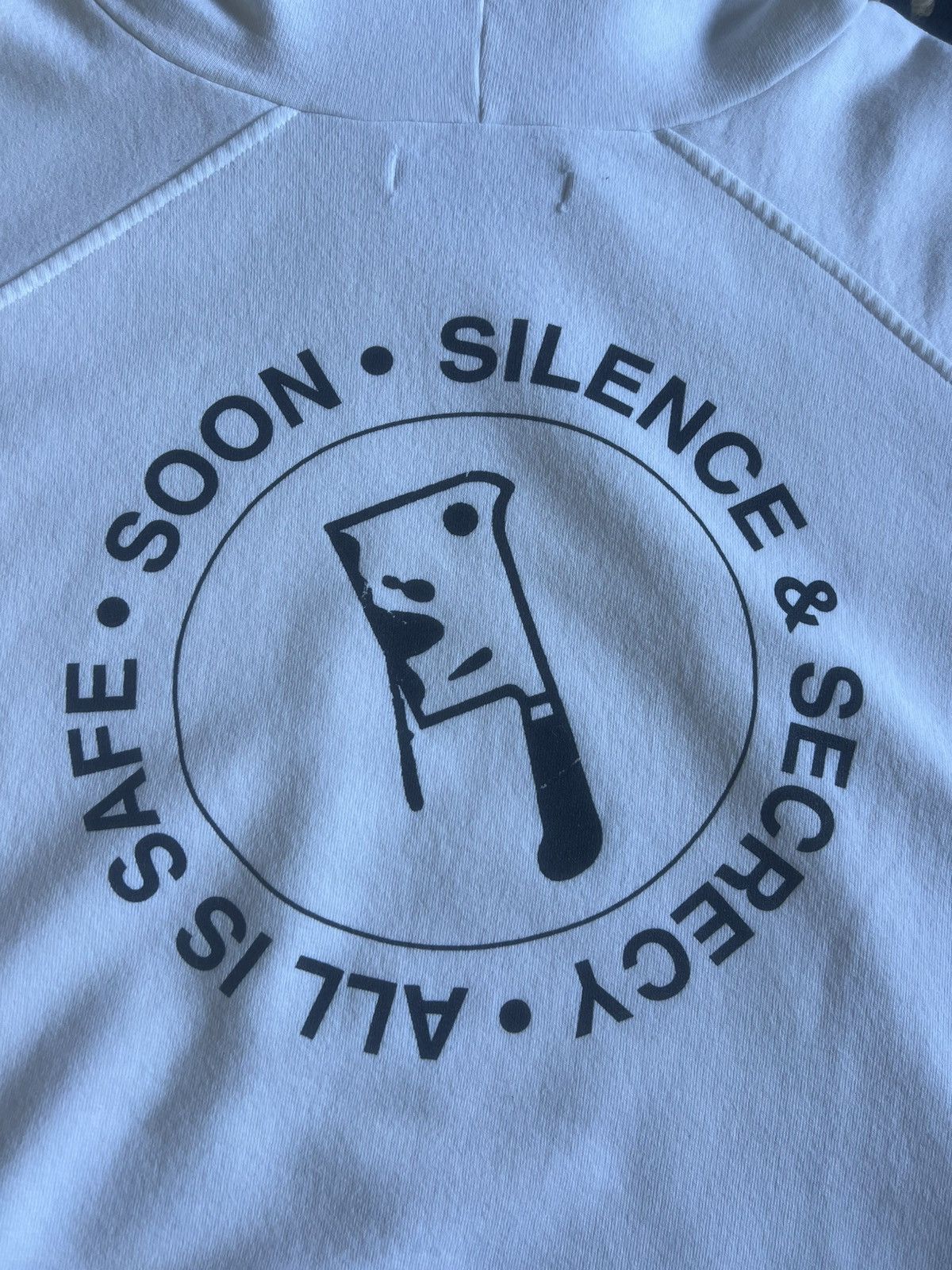 Raf Simons Raf Simons SS02 White “VNPPI” OS Hooded Sweatshirt Size US XL / EU 56 / 4 - 5 Thumbnail