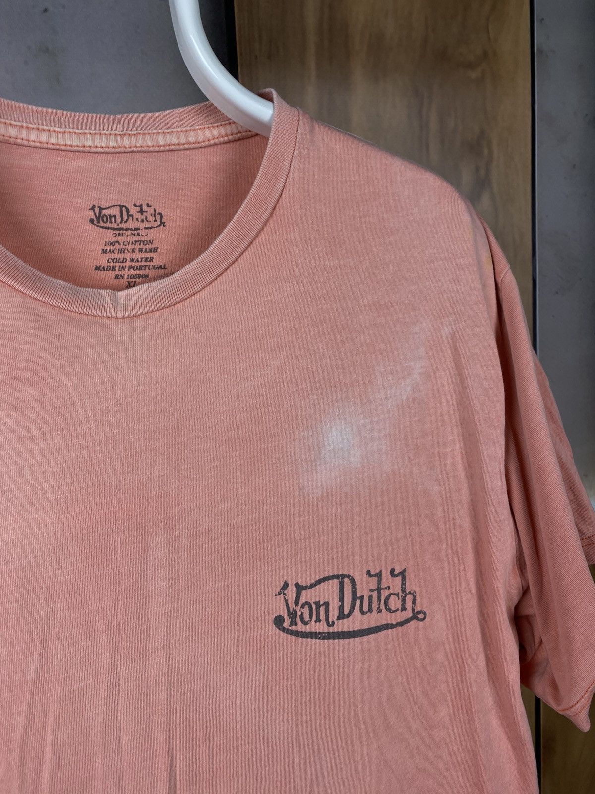 Von Dutch 🔥T-Shirt Von Dutch Tie Dye Big Logo Tee🔥 Size US XL / EU 56 / 4 - 5 Thumbnail