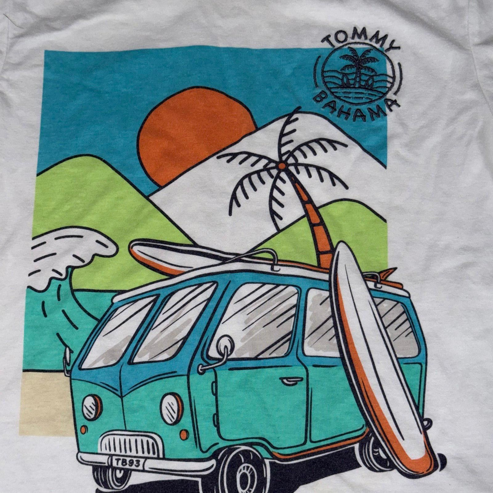 Tommy Bahama Tommy Bahama Kids Graphic T-Shirt with Surf Van Print Size 6 Size US XXS / EU 40 - 2 Thumbnail