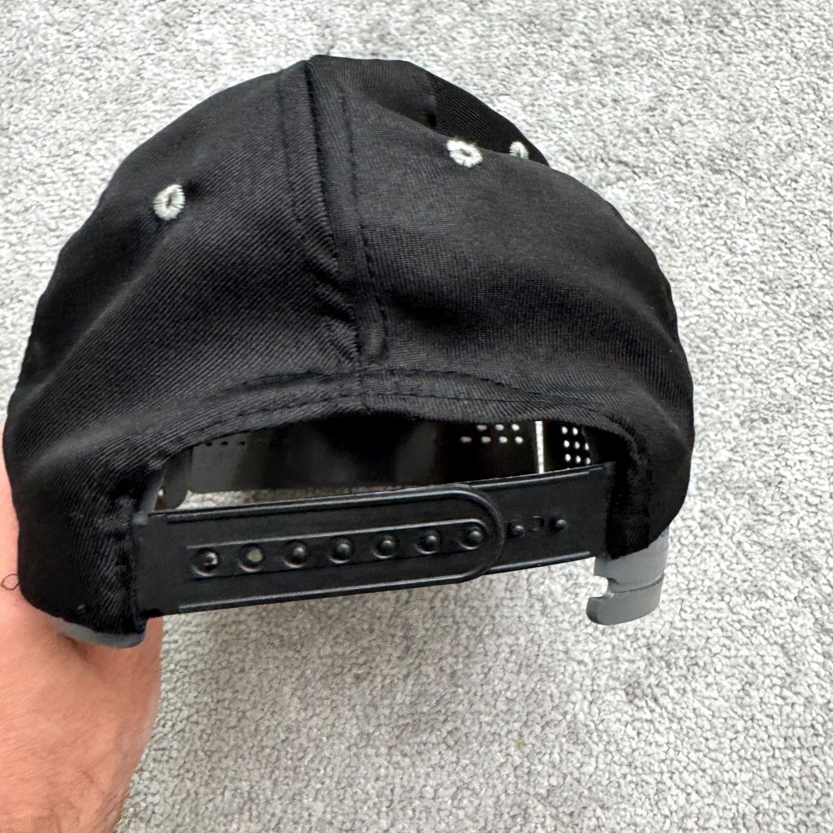 Vintage Prokiwi New Zealand Silver Fern Flag Snapback Hat Cap Unises OSFA Black Cotton Size ONE SIZE - 5 Thumbnail