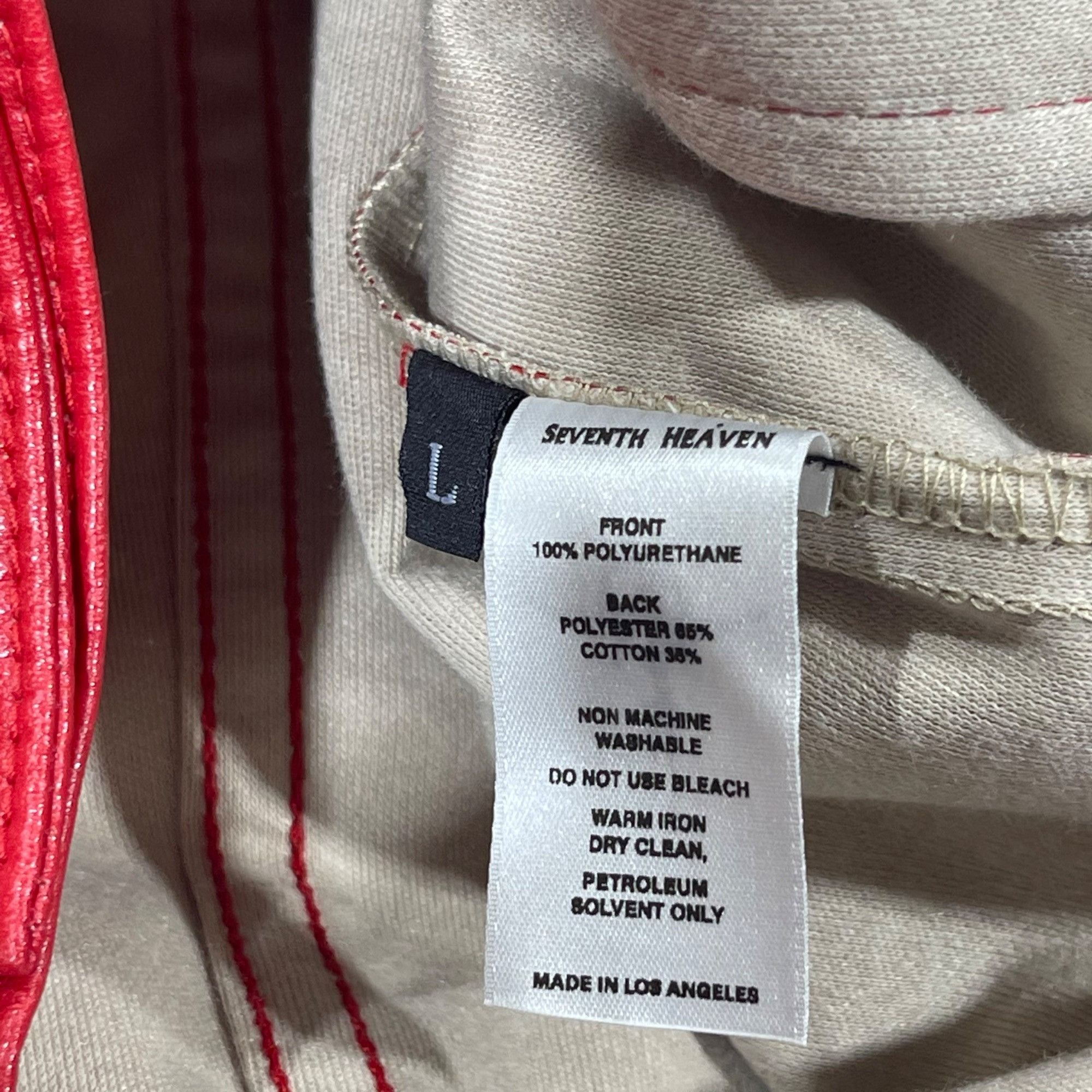 Seventh Heaven NEW SEVENTH HEAVEN RED JACKET SZ LARGE Size US L / EU 52-54 / 3 - 4 Thumbnail