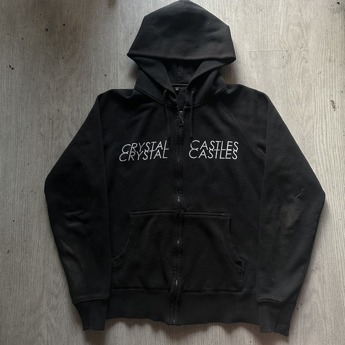 Band Tees Crystal Castles (III) Kerosene Zip Hoodie M Size US M / EU 48-50 / 2 - 1 Thumbnail