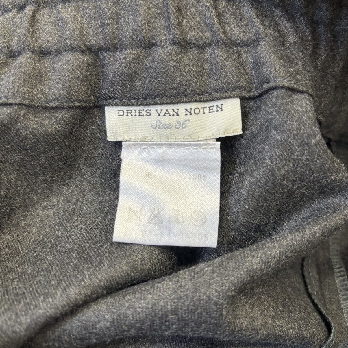 Dries Van Noten Back Zip Wool Trousers Size US 30 / EU 46 - 4 Thumbnail