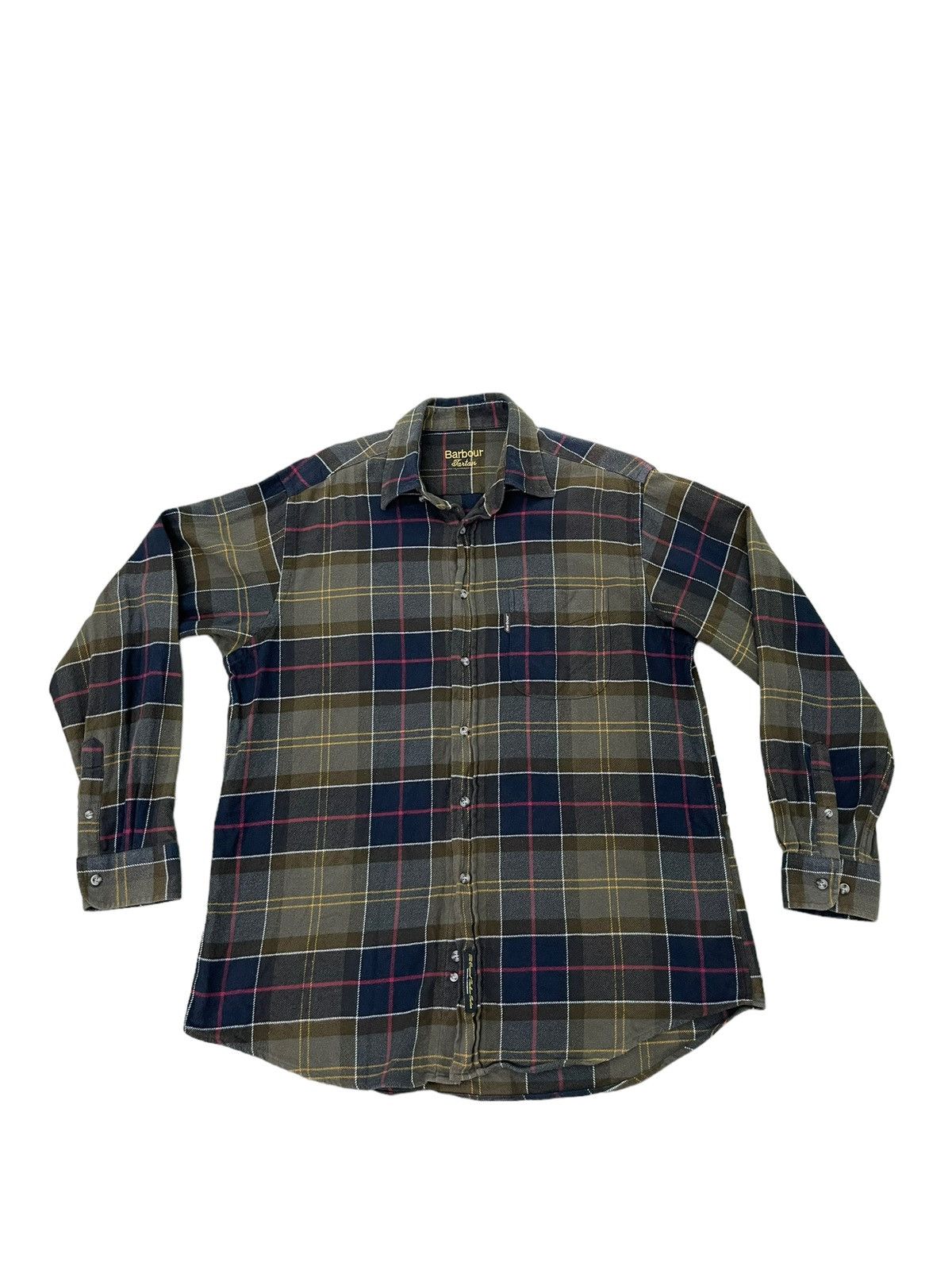 Barbour Flannel Shirt Barbour Tartan 5🟩2 Size US L / EU 52-54 / 3 - 2 Thumbnail