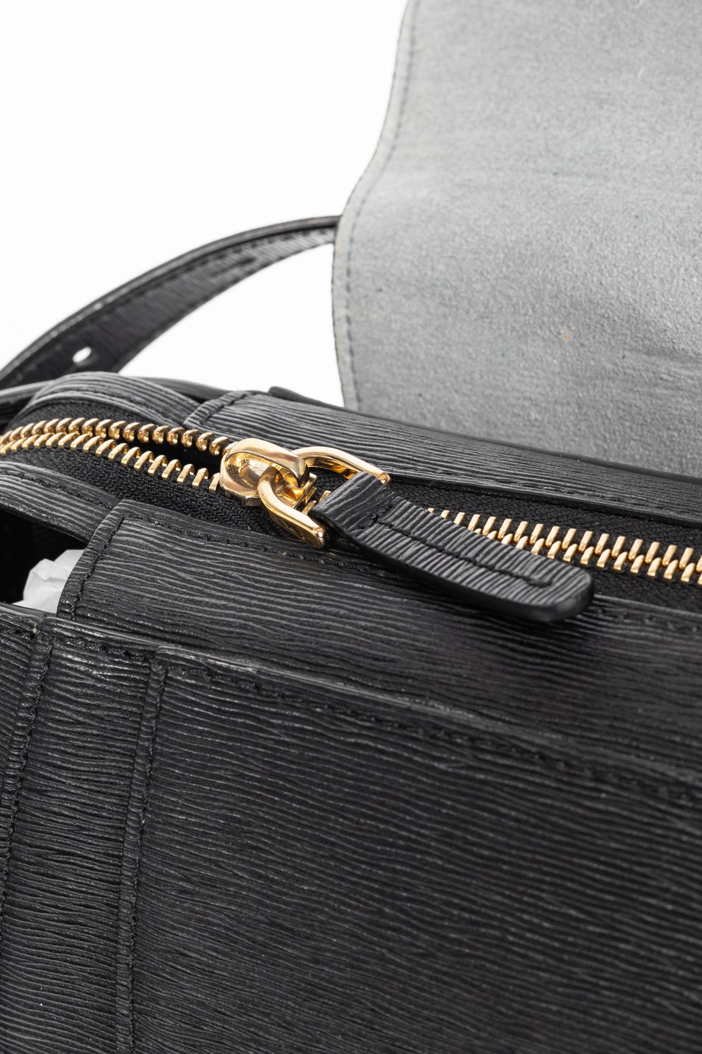 Other Senreve Midi Maestra Black Textured-Leather Backpack Size ONE SIZE - 15 Thumbnail