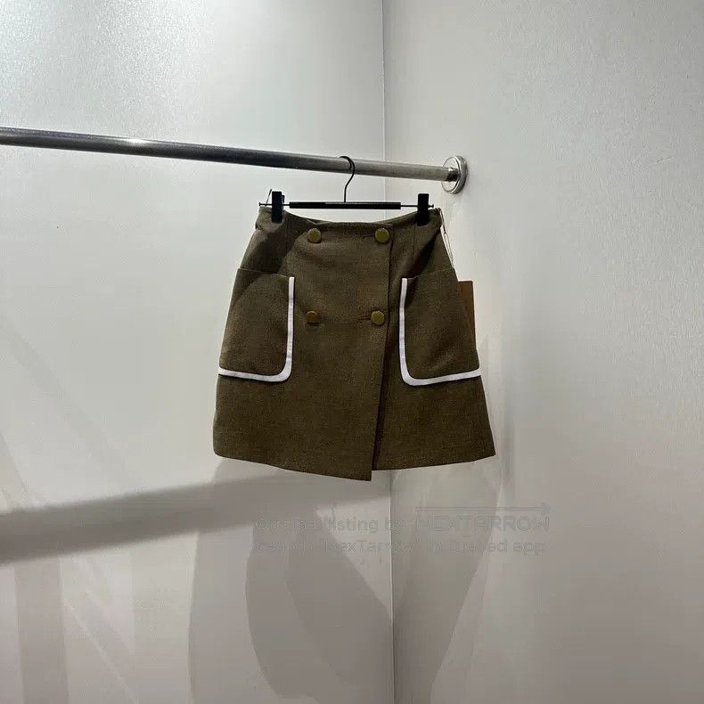 Fendi Fendi Pocket Detail Skirt Size 25" / US 0 / IT 36 - 1 Thumbnail