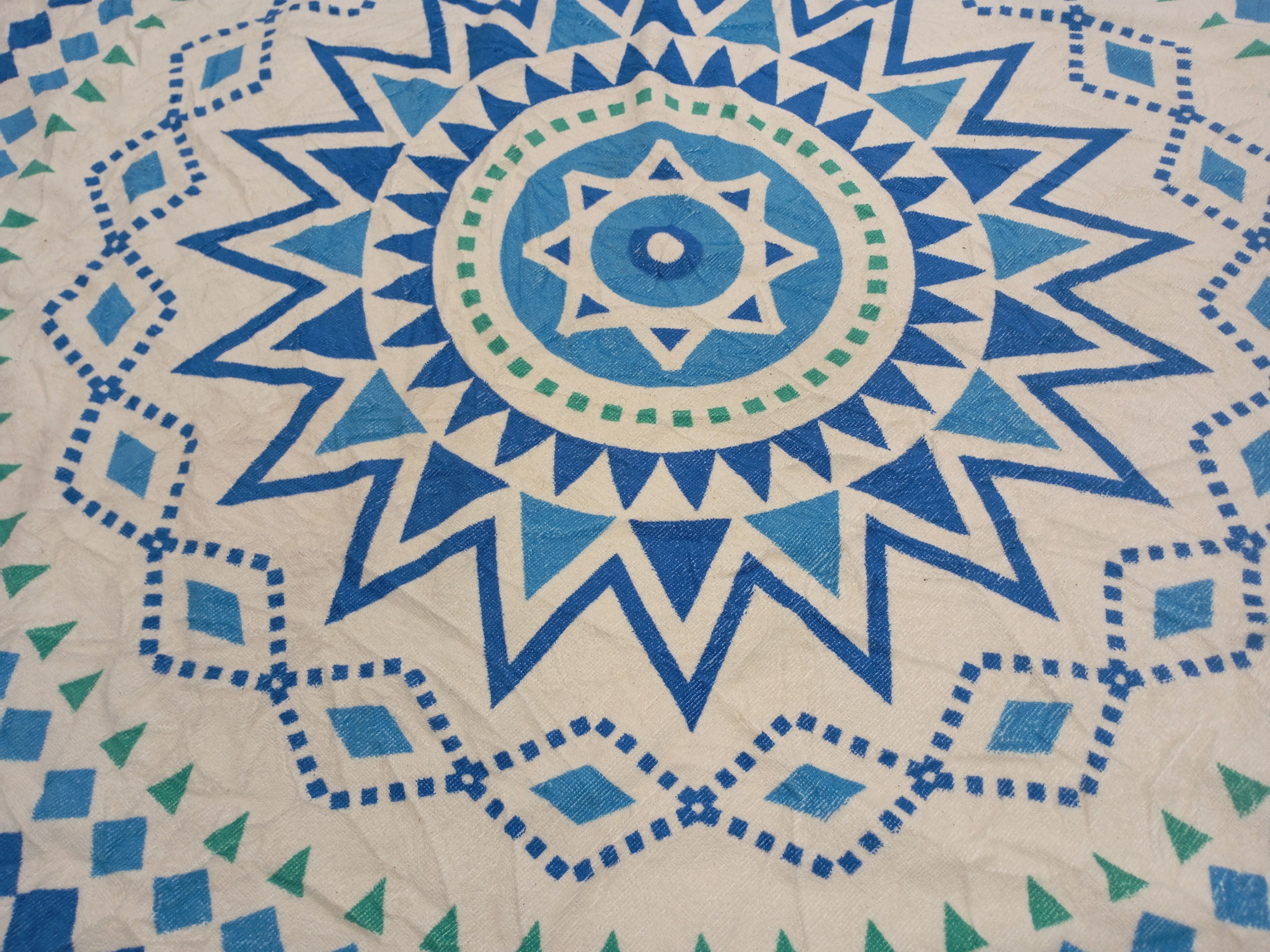 Native Native Navajo round tablecloth home decor round beach towel Size ONE SIZE - 2 Thumbnail