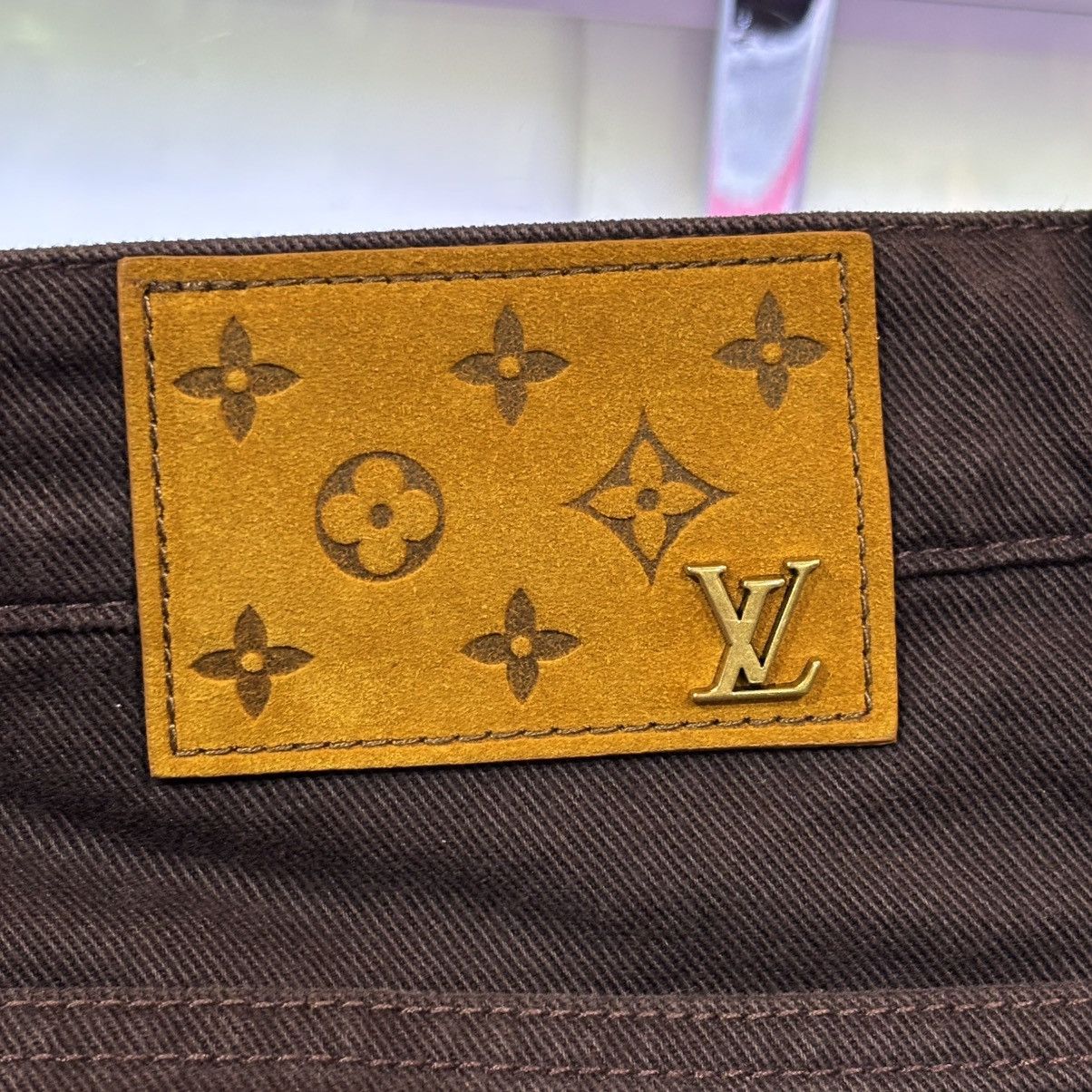 Louis Vuitton Louis Vuitton Monogram Flower Denim Pants Size US 38 / EU 54 - 6 Thumbnail
