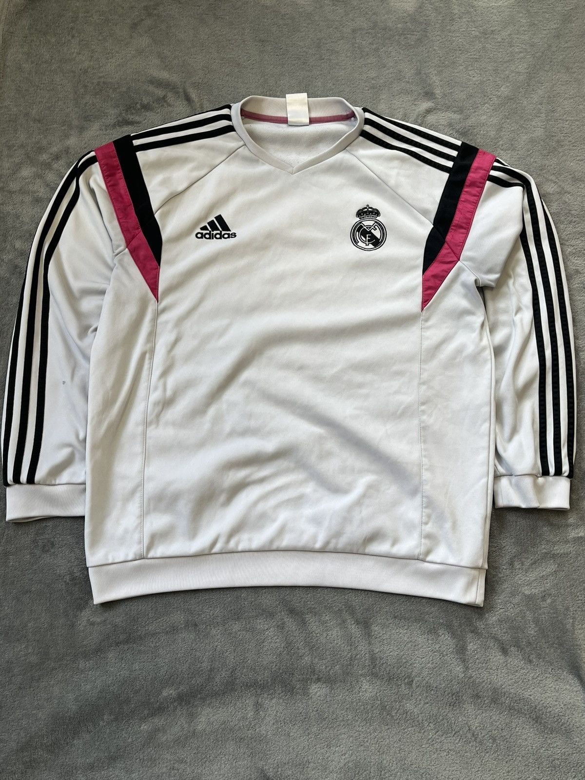 Adidas Real Mardid 2014 2015 football training sweatshirt