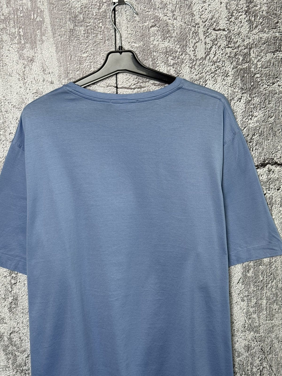 Ralph Lauren Purple Label Ralph Lauren Purple Label Crewneck Blue Tee Made in Italy Size US XL / EU 56 / 4 - 9 Thumbnail