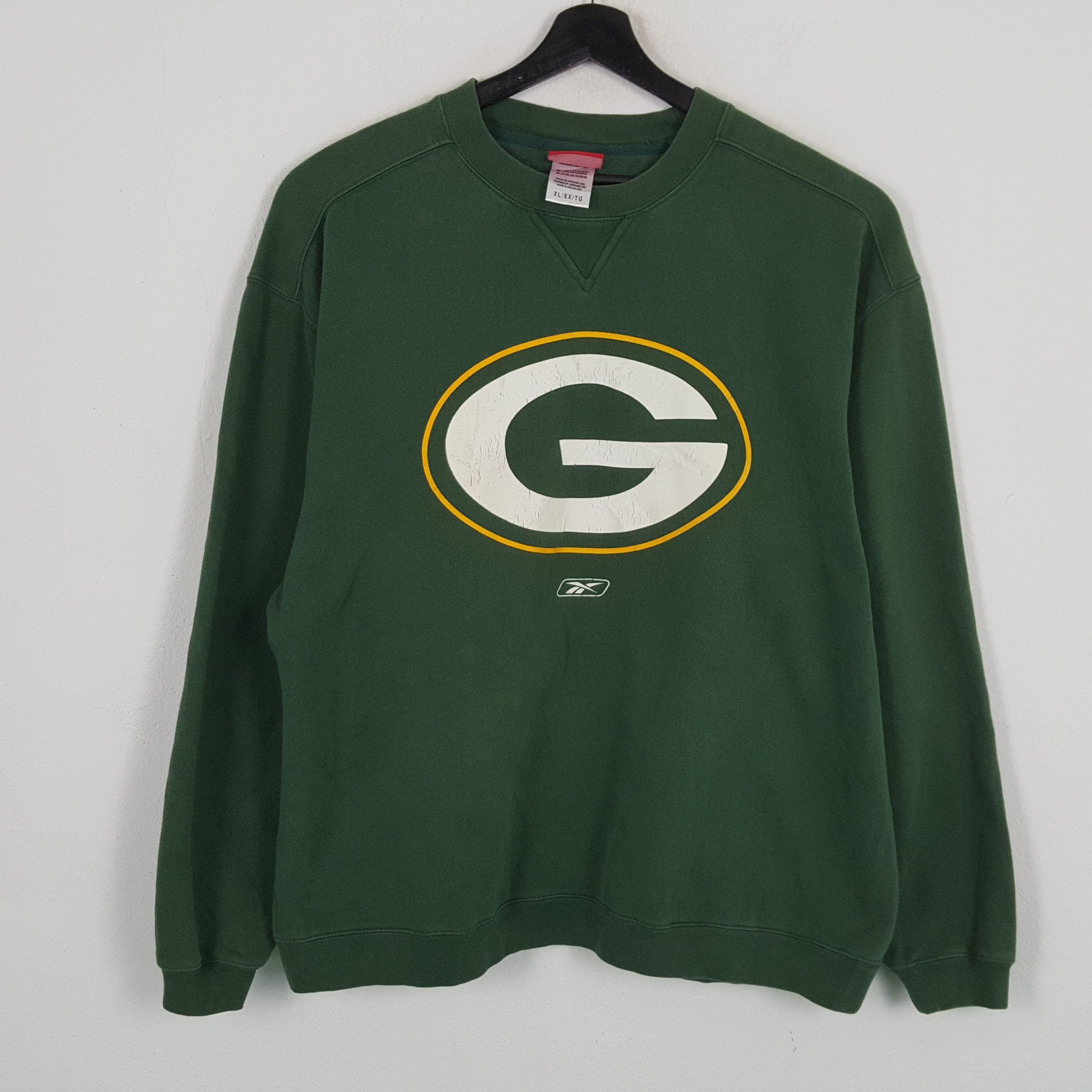 NFL × Vintage GREENBAY PACKERS NFL American Football Team Sweatshirt Size US XXL / EU 58 / 5 - 1 Thumbnail