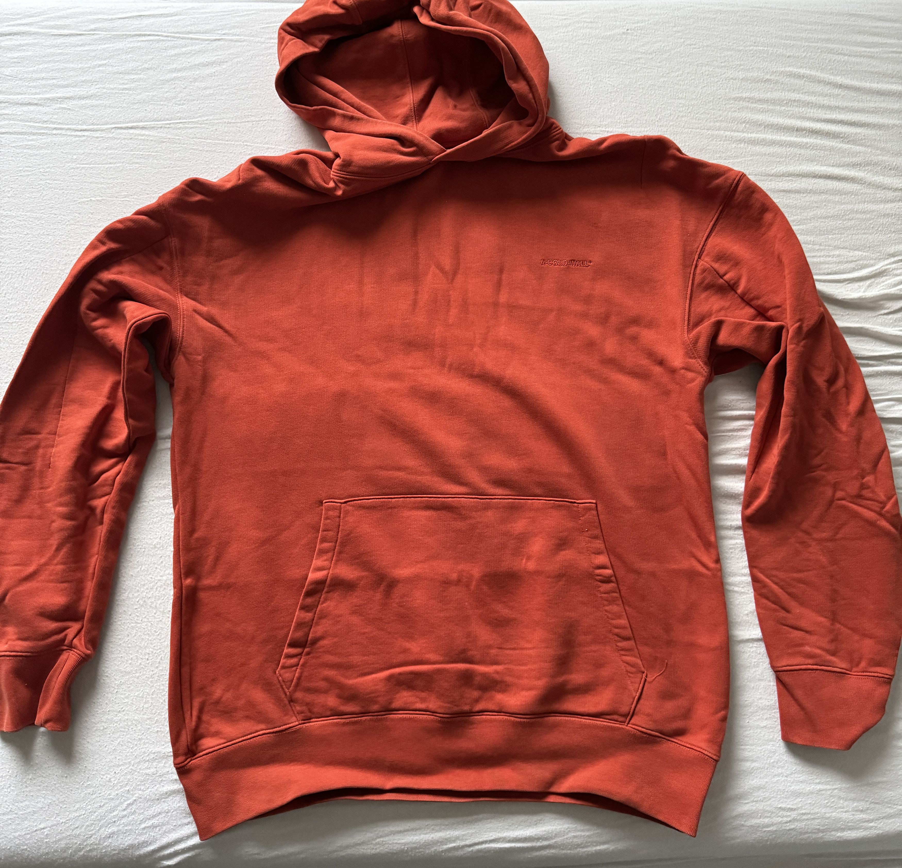 A-COLD-WALL* A Cold Wall ACW Embroidered Logo Hoodie - Red - Size M Size US M / EU 48-50 / 2 - 2 Thumbnail