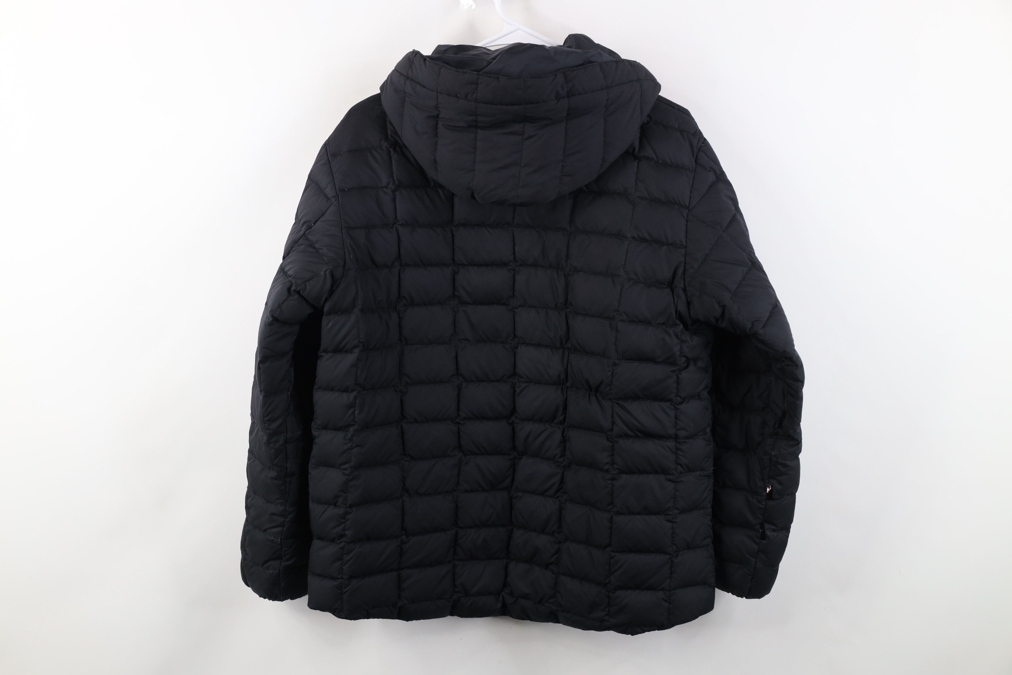 Lands' End Vintage 90s Lands End Down Quilted Hooded Puffer Jacket Size S / US 4 / IT 40 - 13 Thumbnail